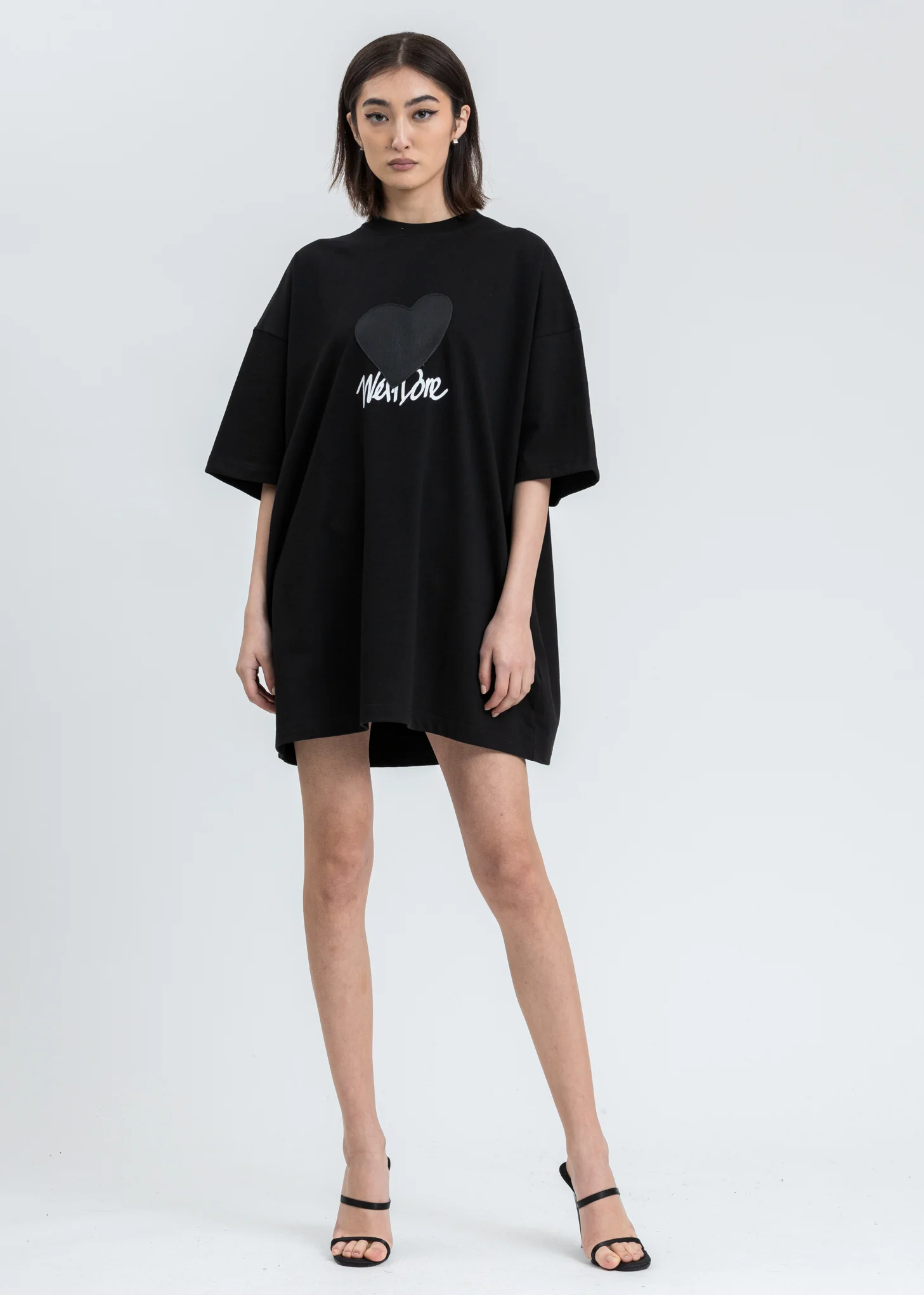 Black Heart Patch We11done T-Shirt - Image 6