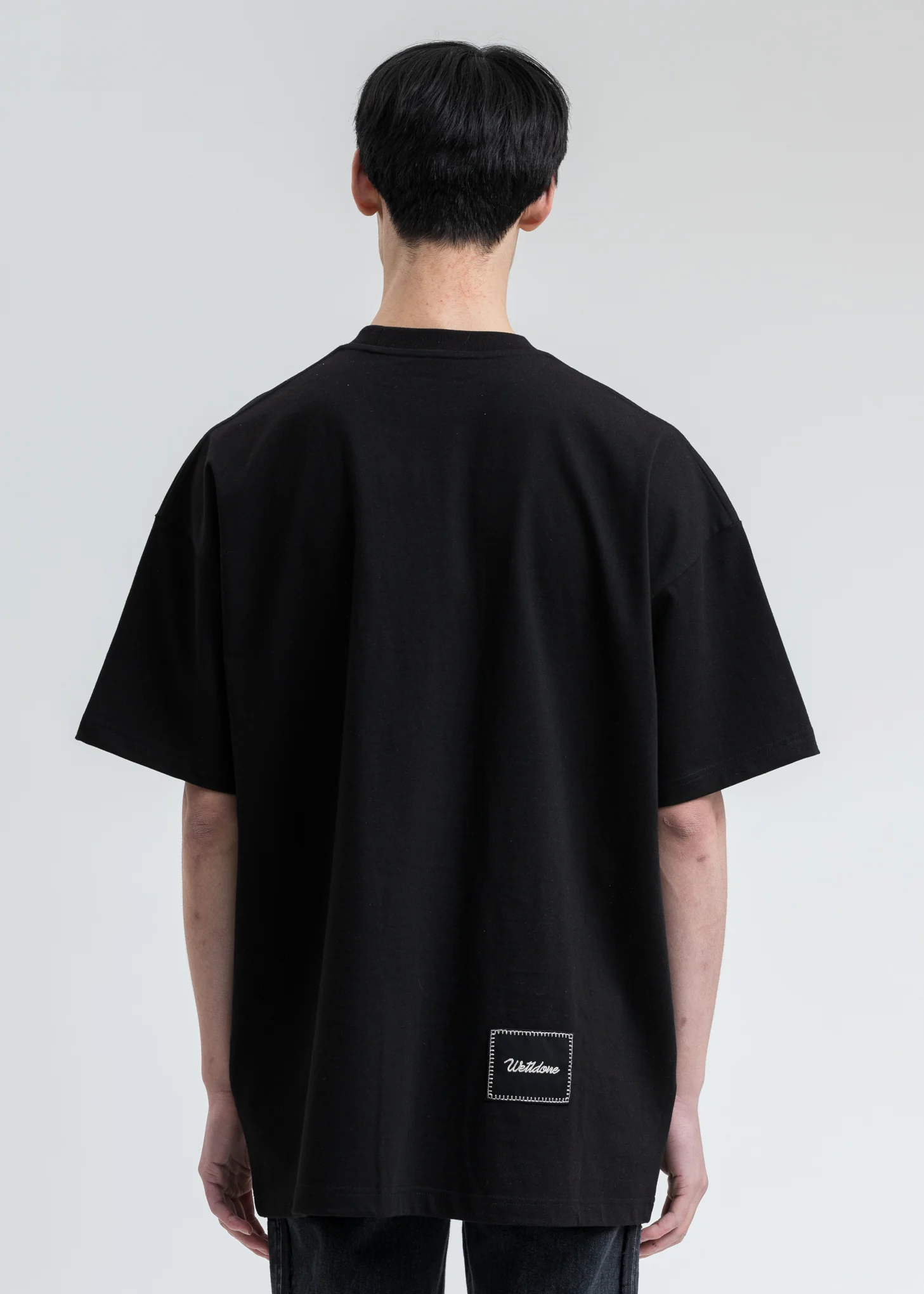 Black Heart Patch We11done T-Shirt - Image 4