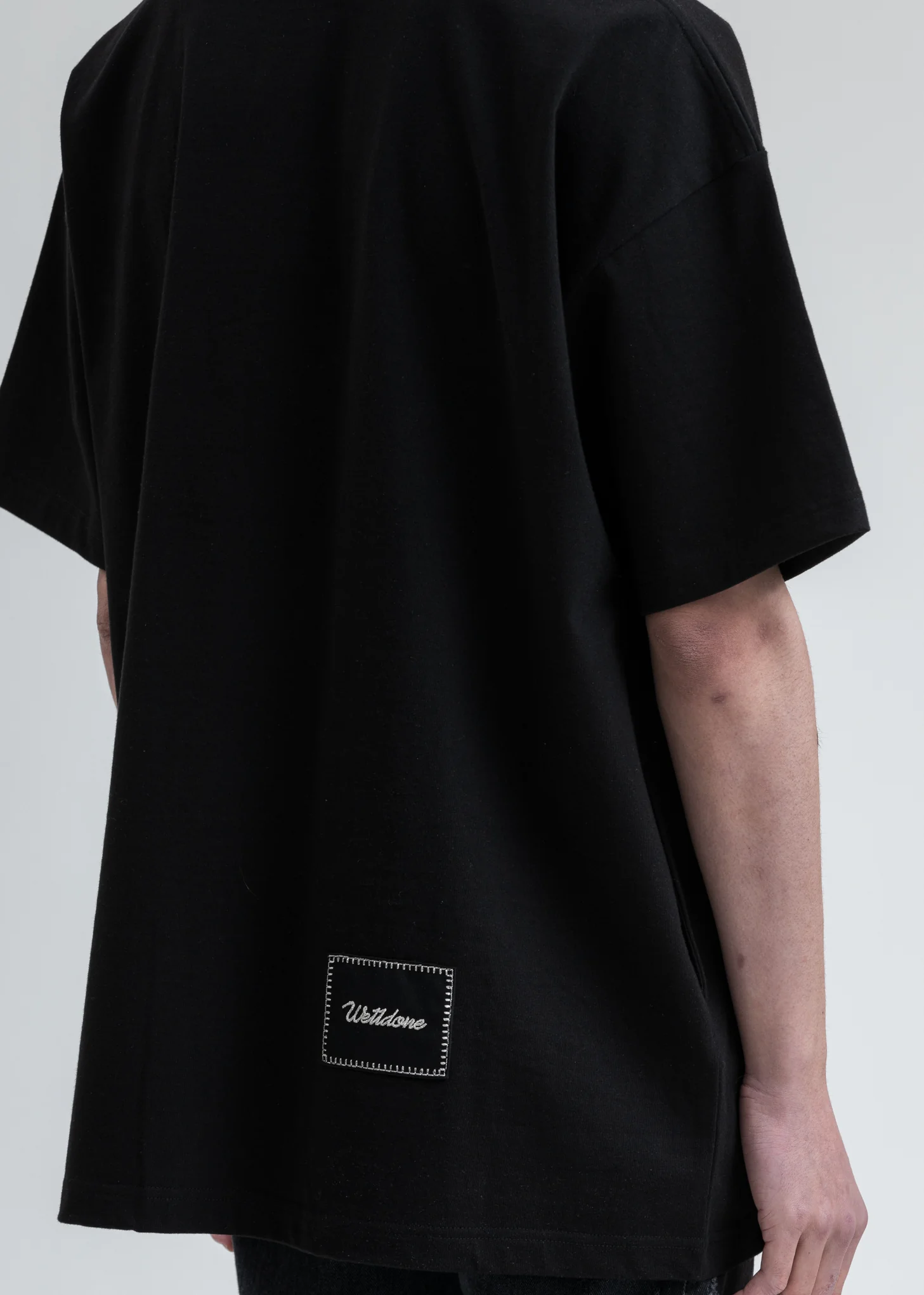Black Heart Patch We11done T-Shirt - Image 5