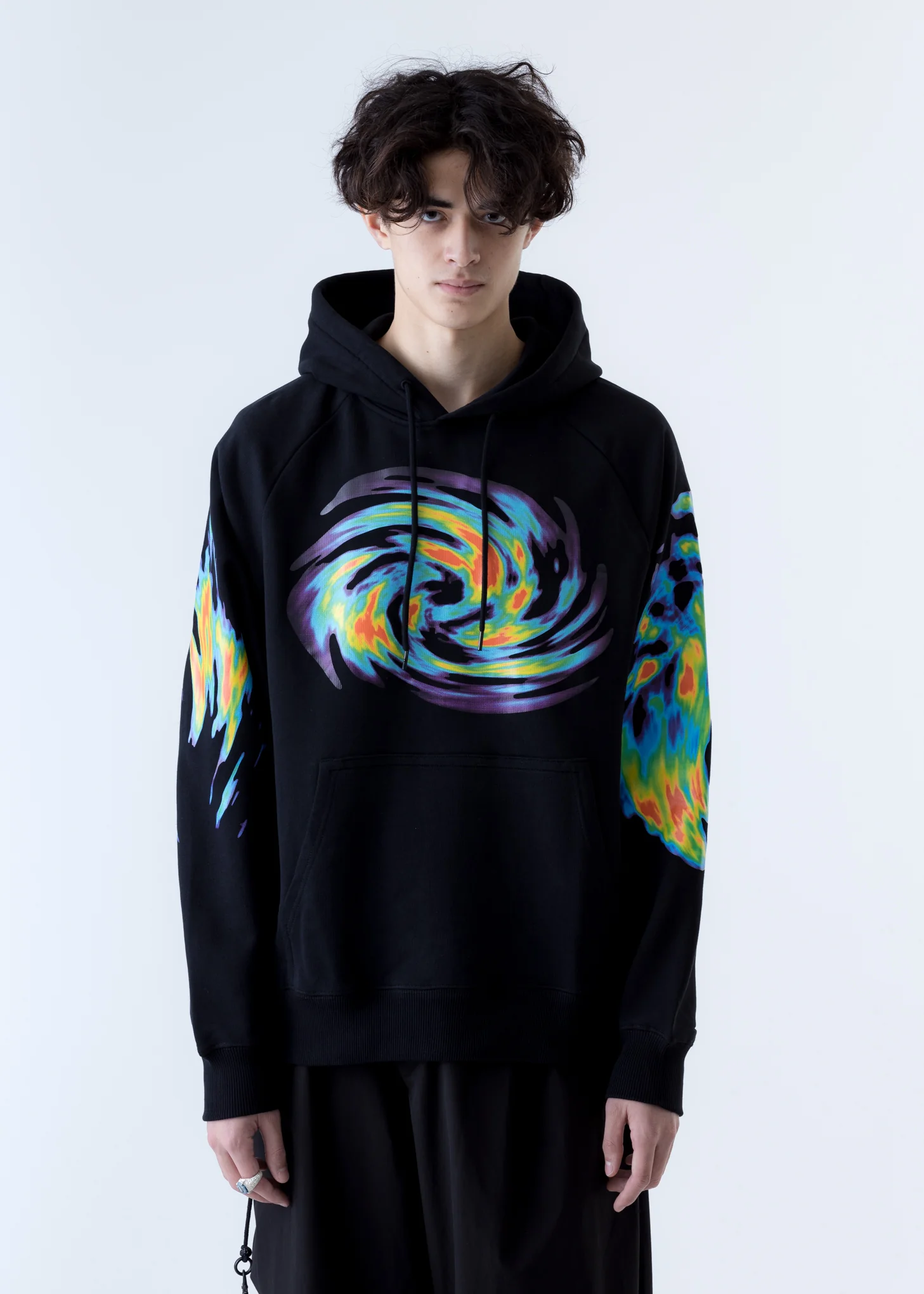 Black Heatmap Racing Hoodie