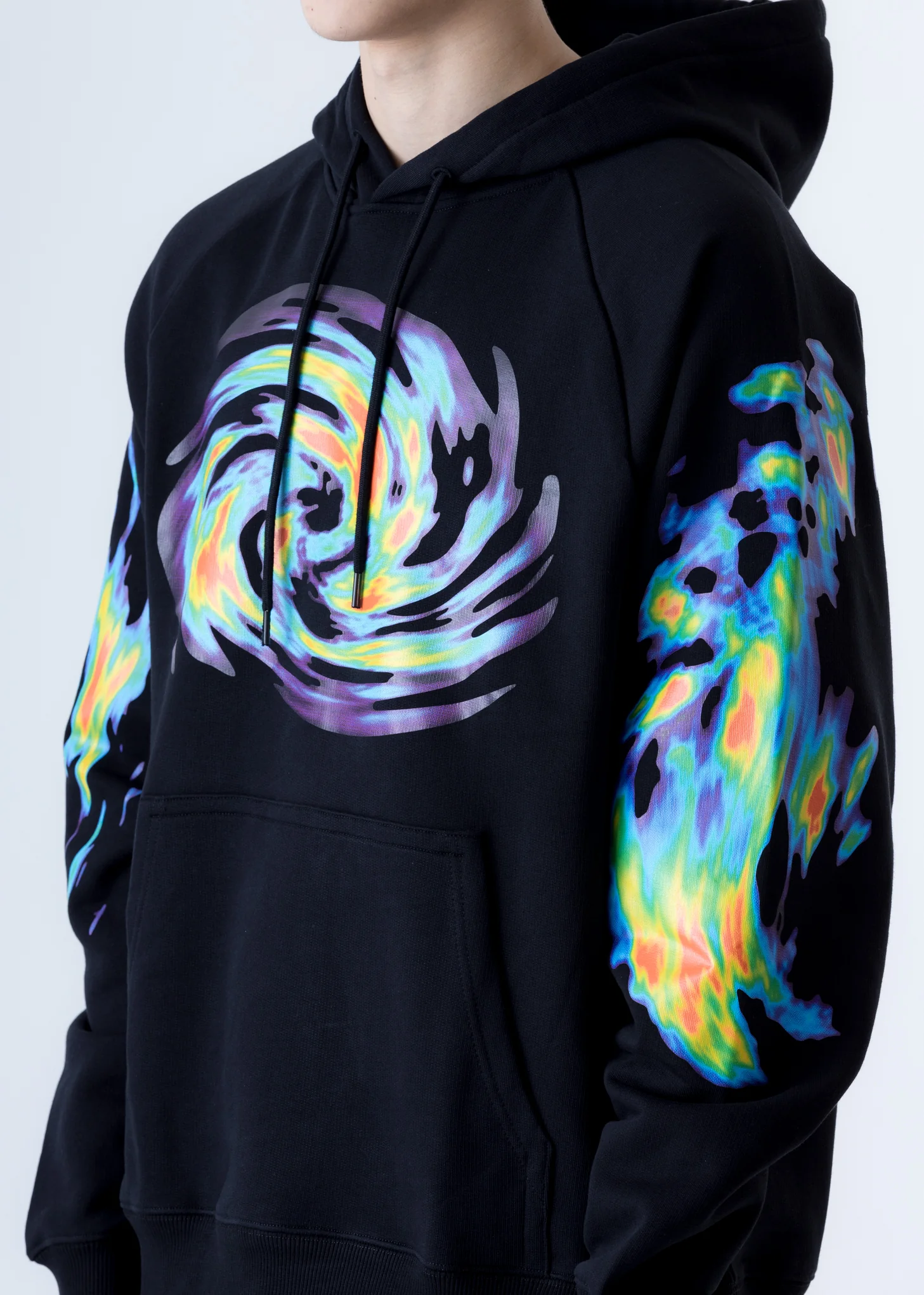Black Heatmap Racing Hoodie - Image 5