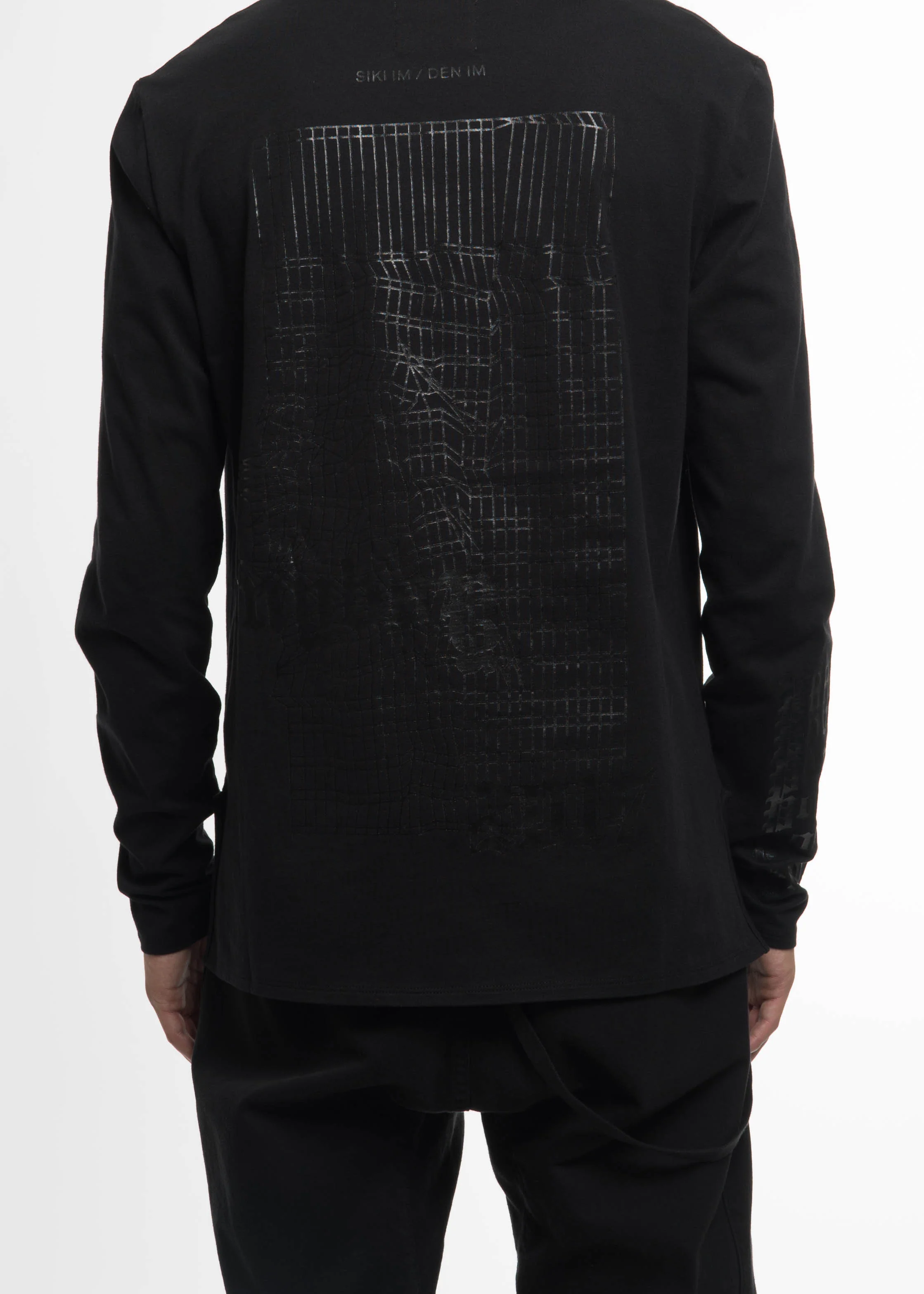Black Heavy "Pony Boy" Long Sleeve - Image 2