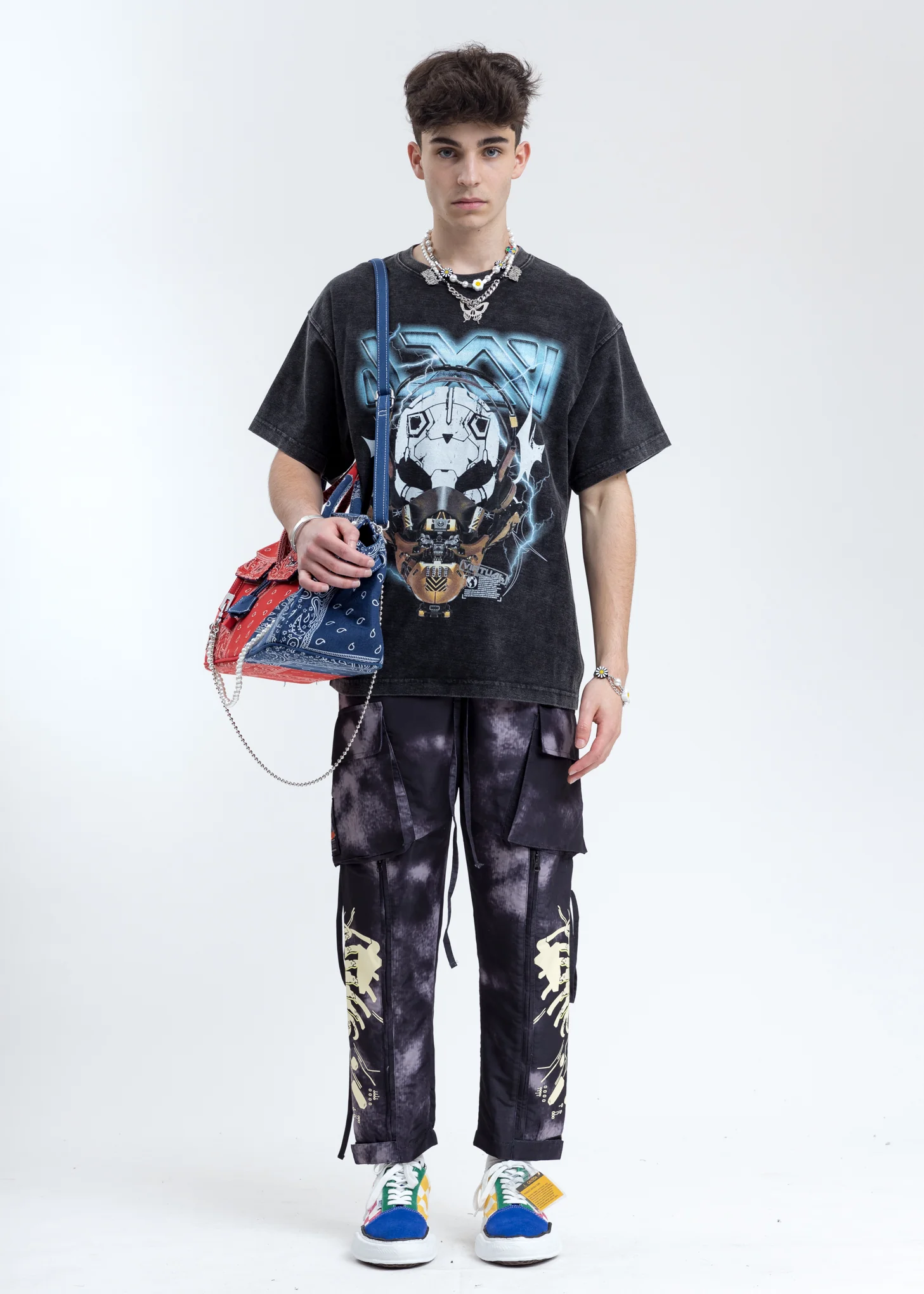 Black Helmet T-Shirt - Image 5