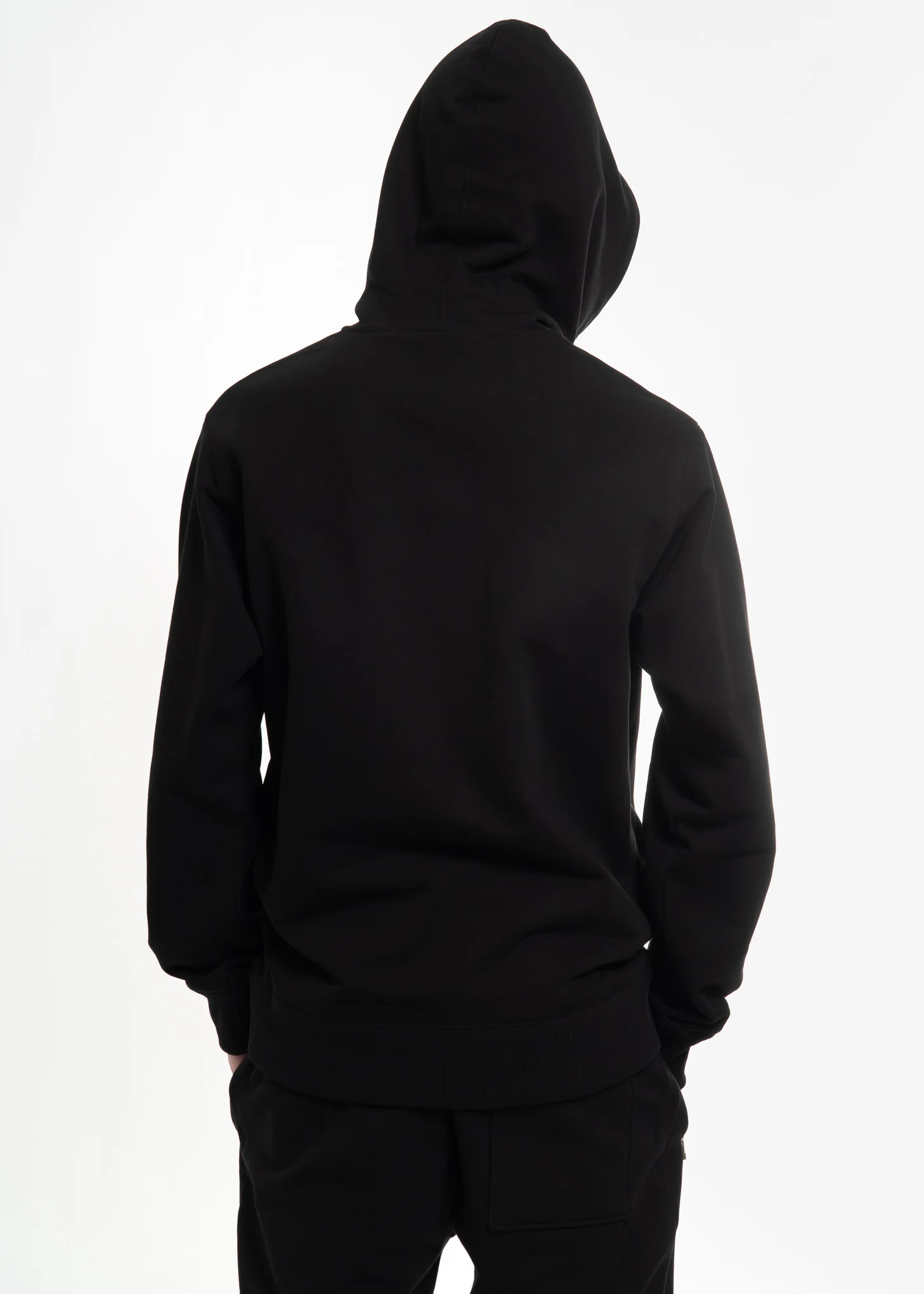 Black Helmut Logo Hoodie - Image 4