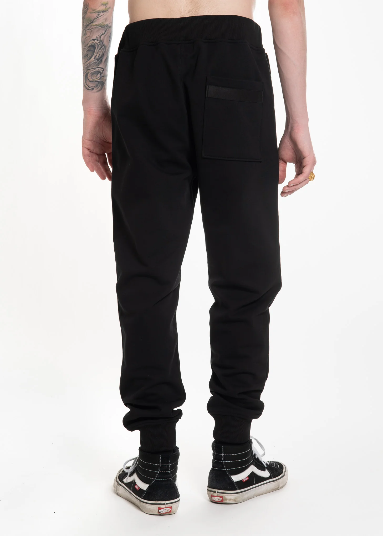 Black Helmut Logo Sweatpant - Image 3