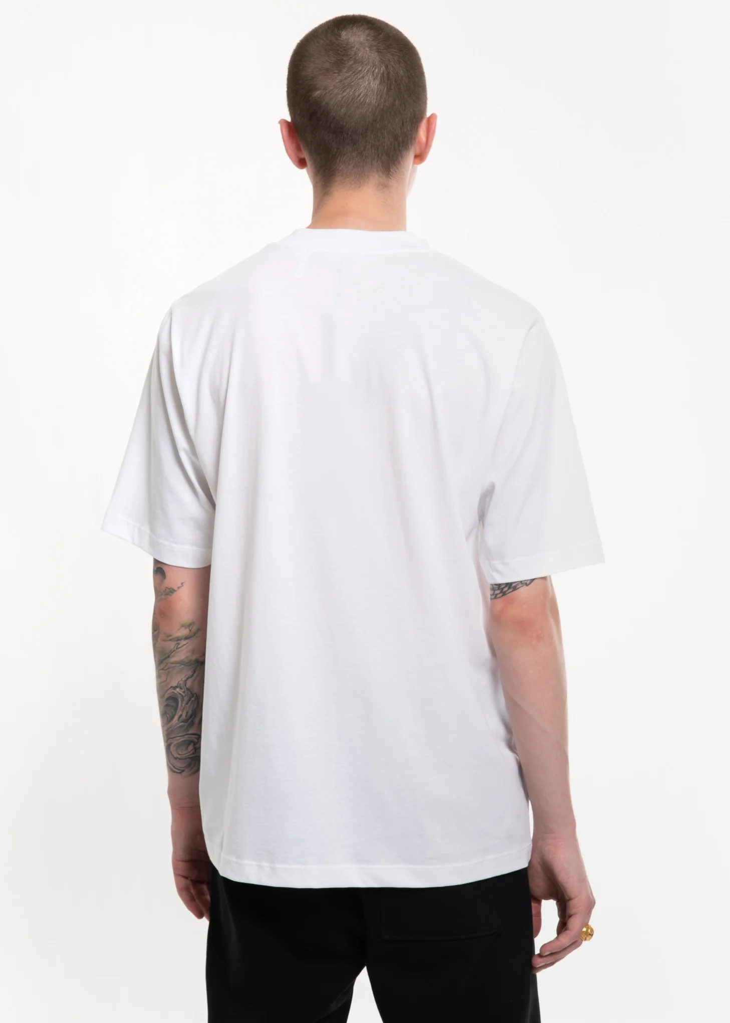 Black Helmut Logo T-Shirt - Image 4