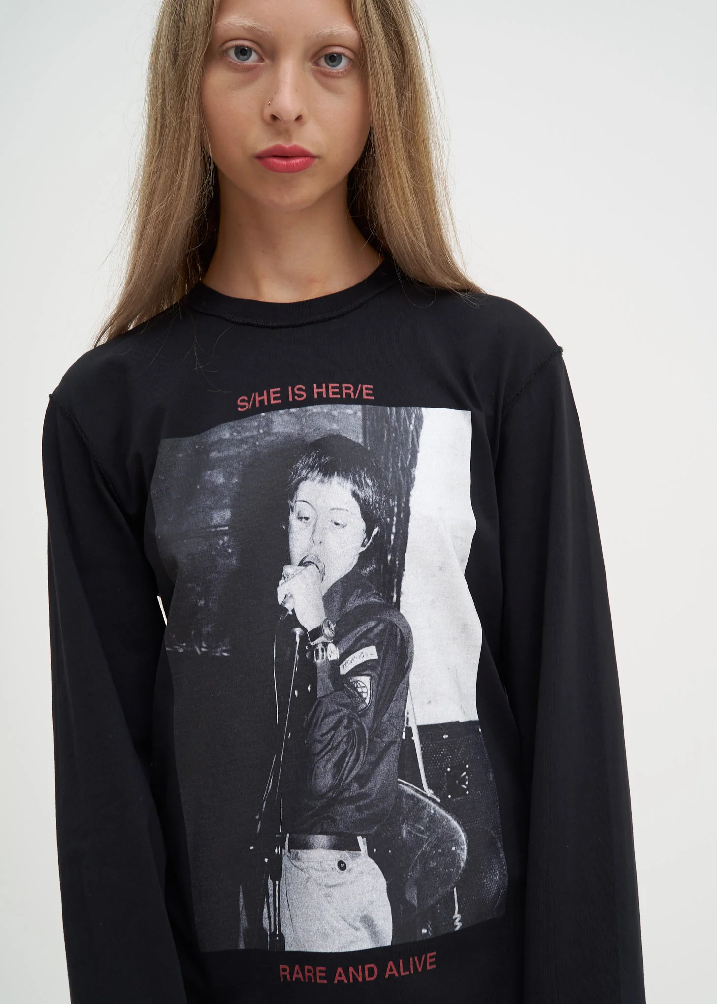 Black Hero Long Sleeve T-Shirt - Image 4