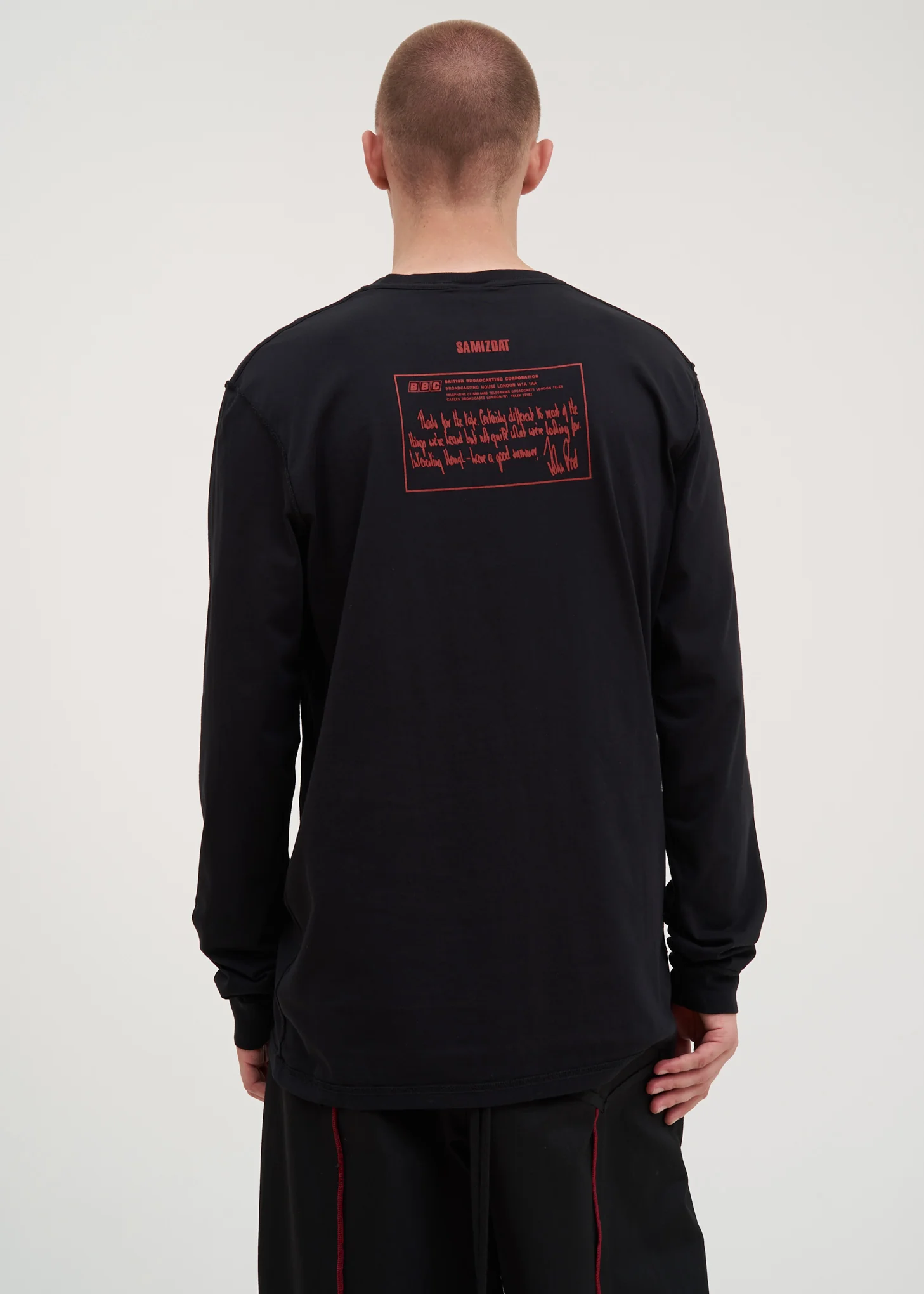 Black Hero Long Sleeve T-Shirt - Image 2