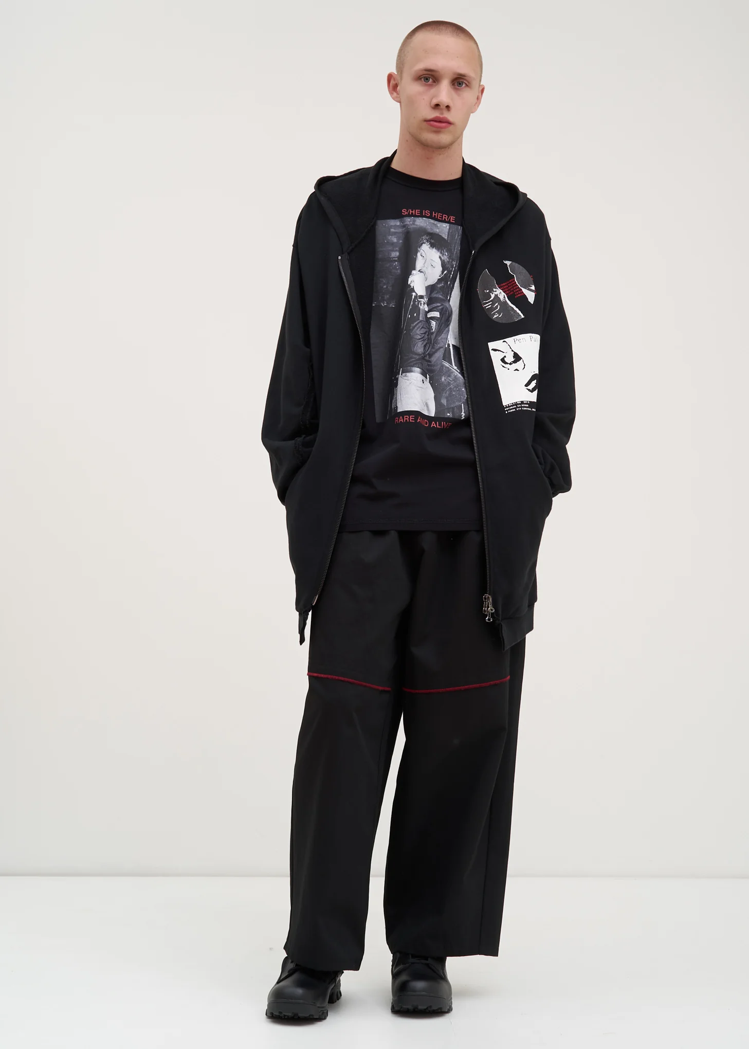 Black Hero Long Sleeve T-Shirt - Image 5