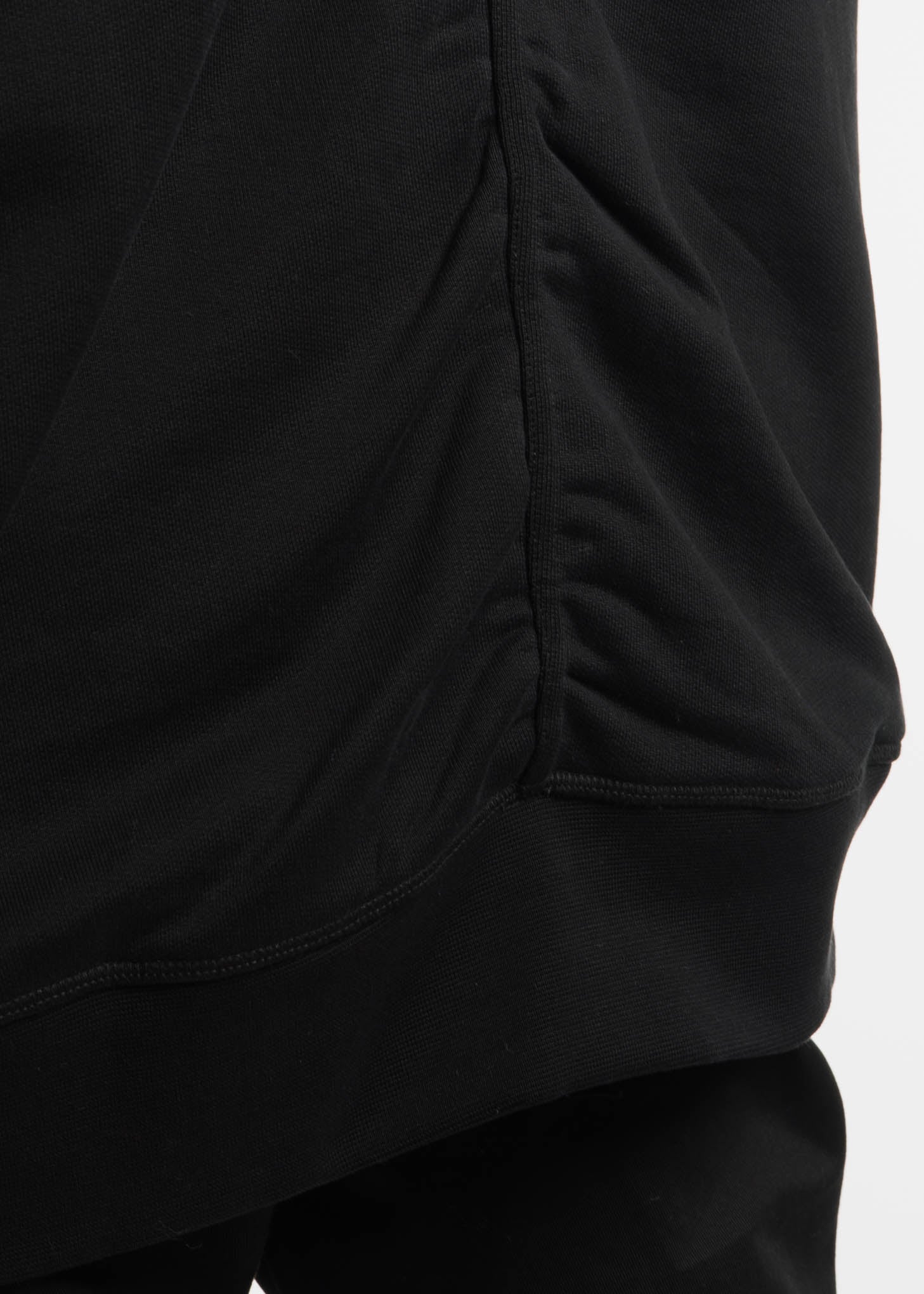 Black Heston Bomber Sweatshirt - Image 6