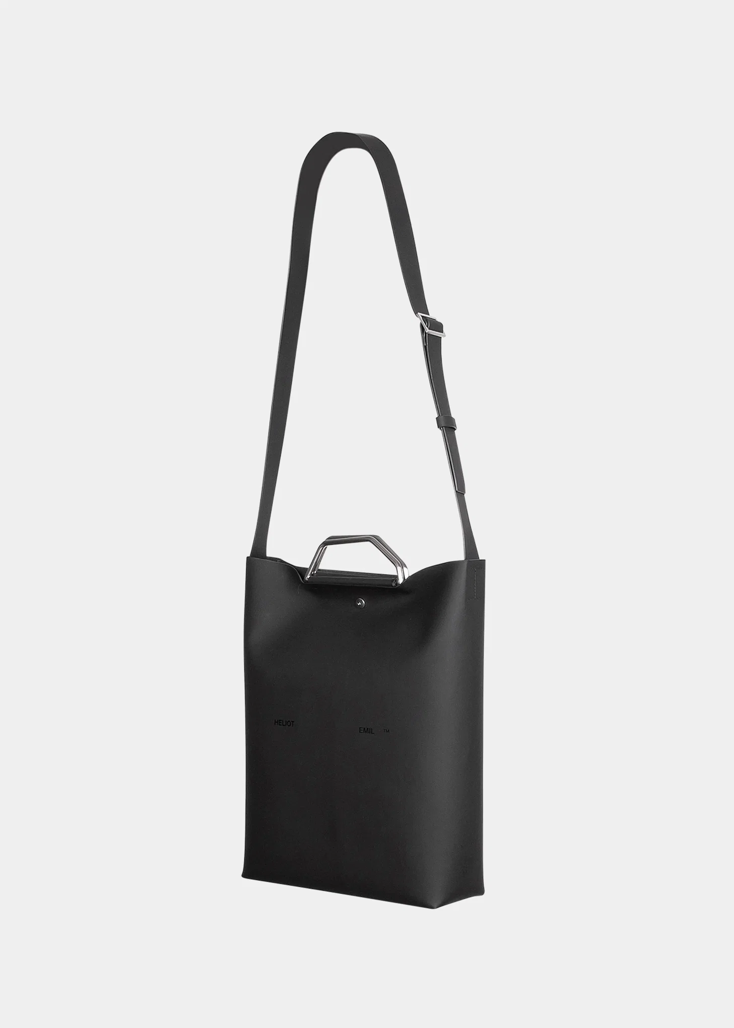 BLACK HEXANE TOTE BAG - Image 5