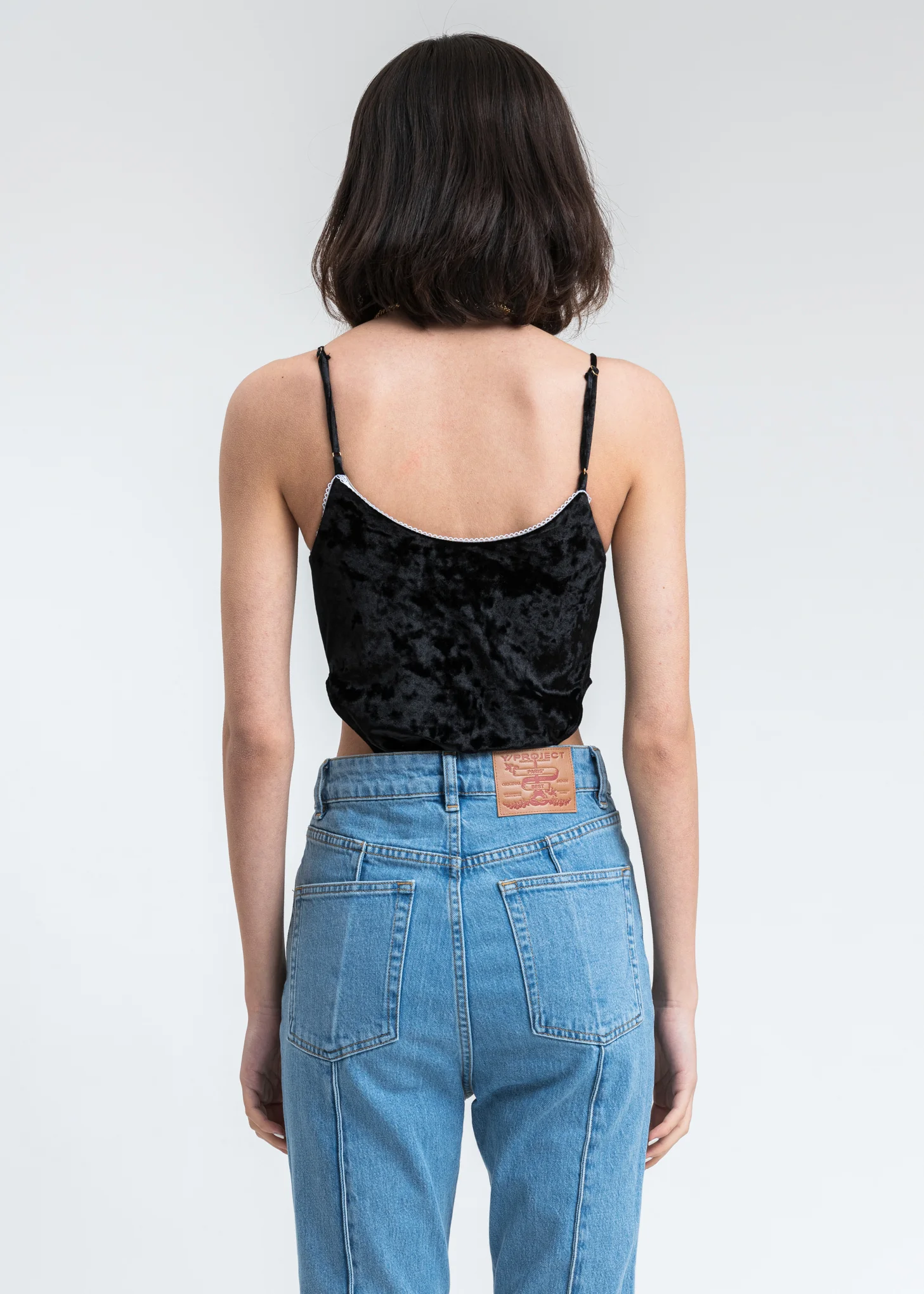 Black High Cut Body Suit - Image 4