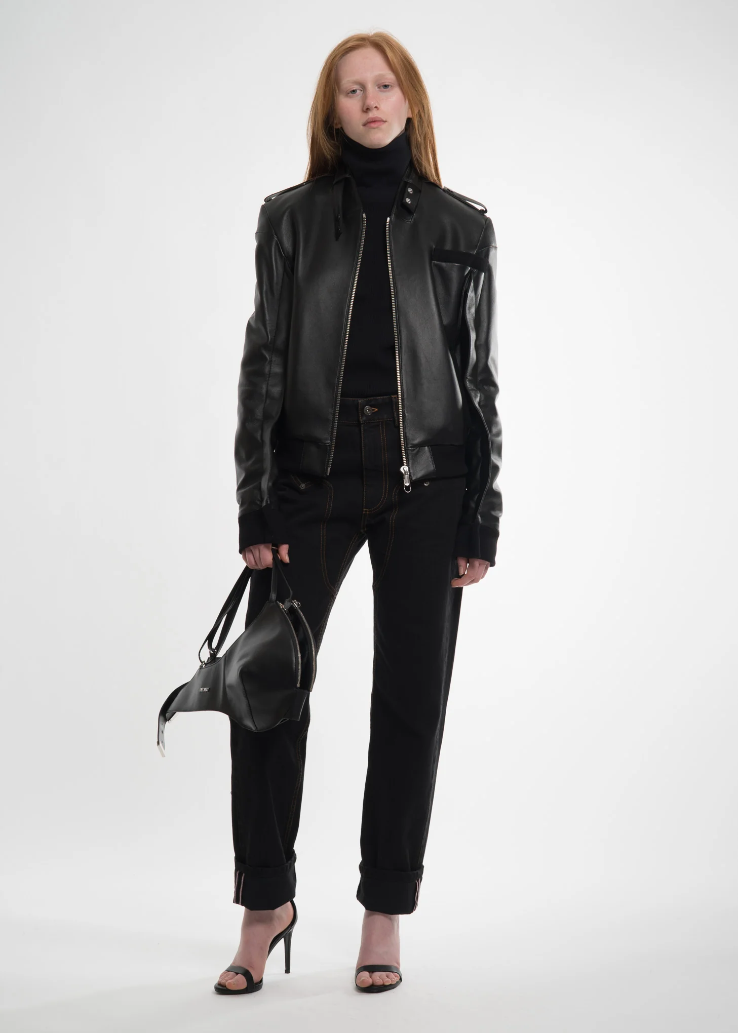 Black HL Members Only Jacket - Image 2