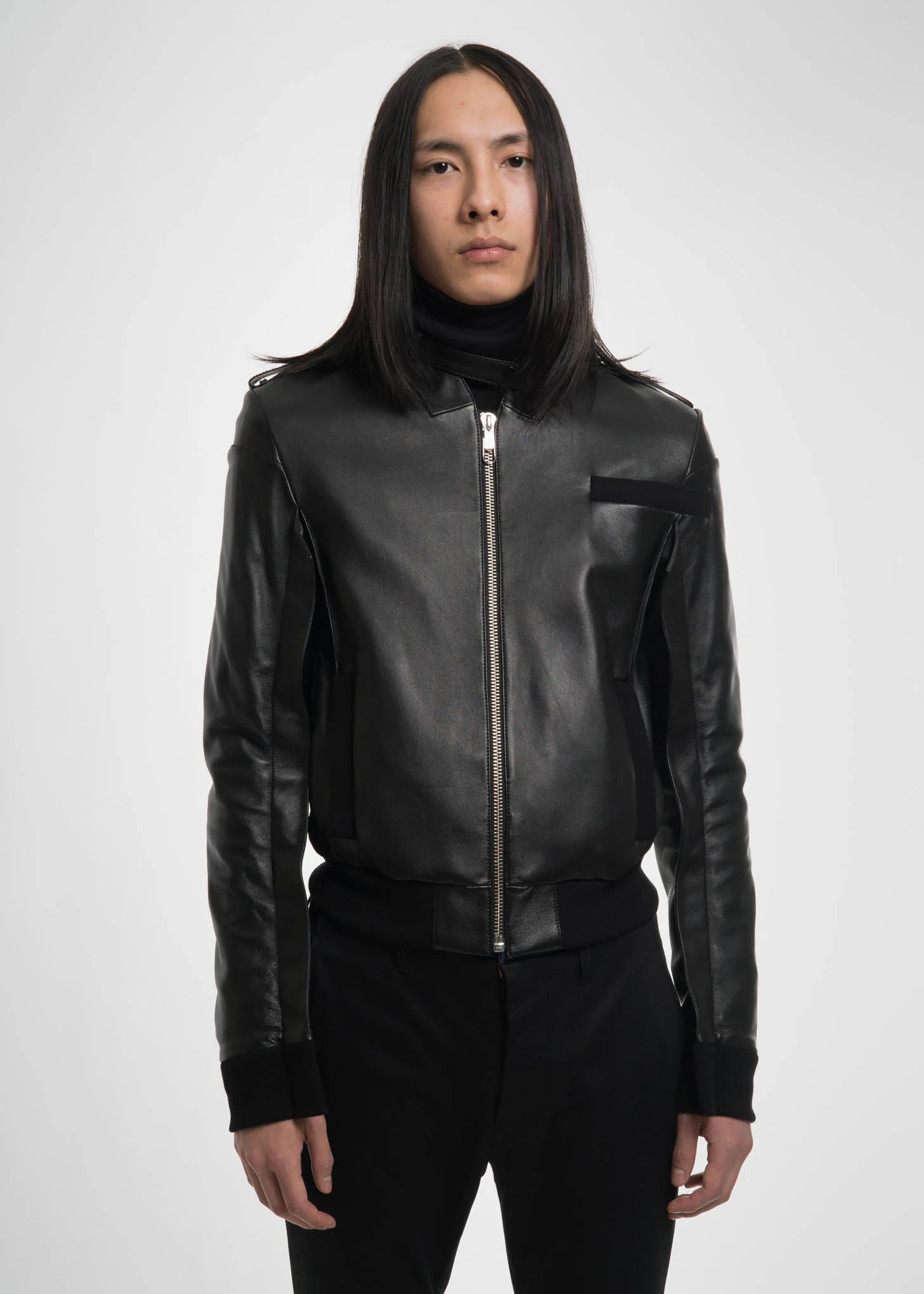 Black HL Members Only Jacket