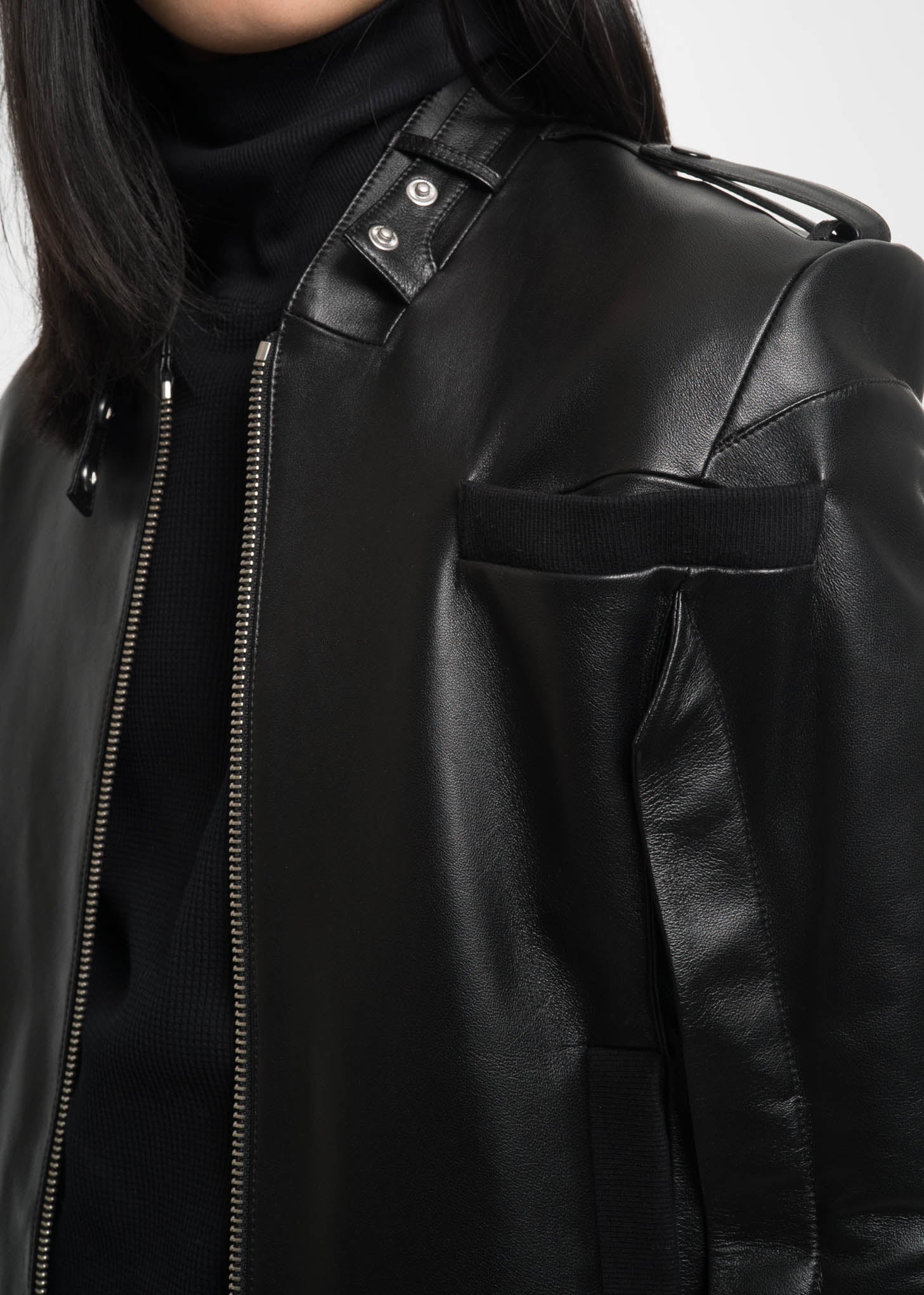 Black HL Members Only Jacket - Image 6