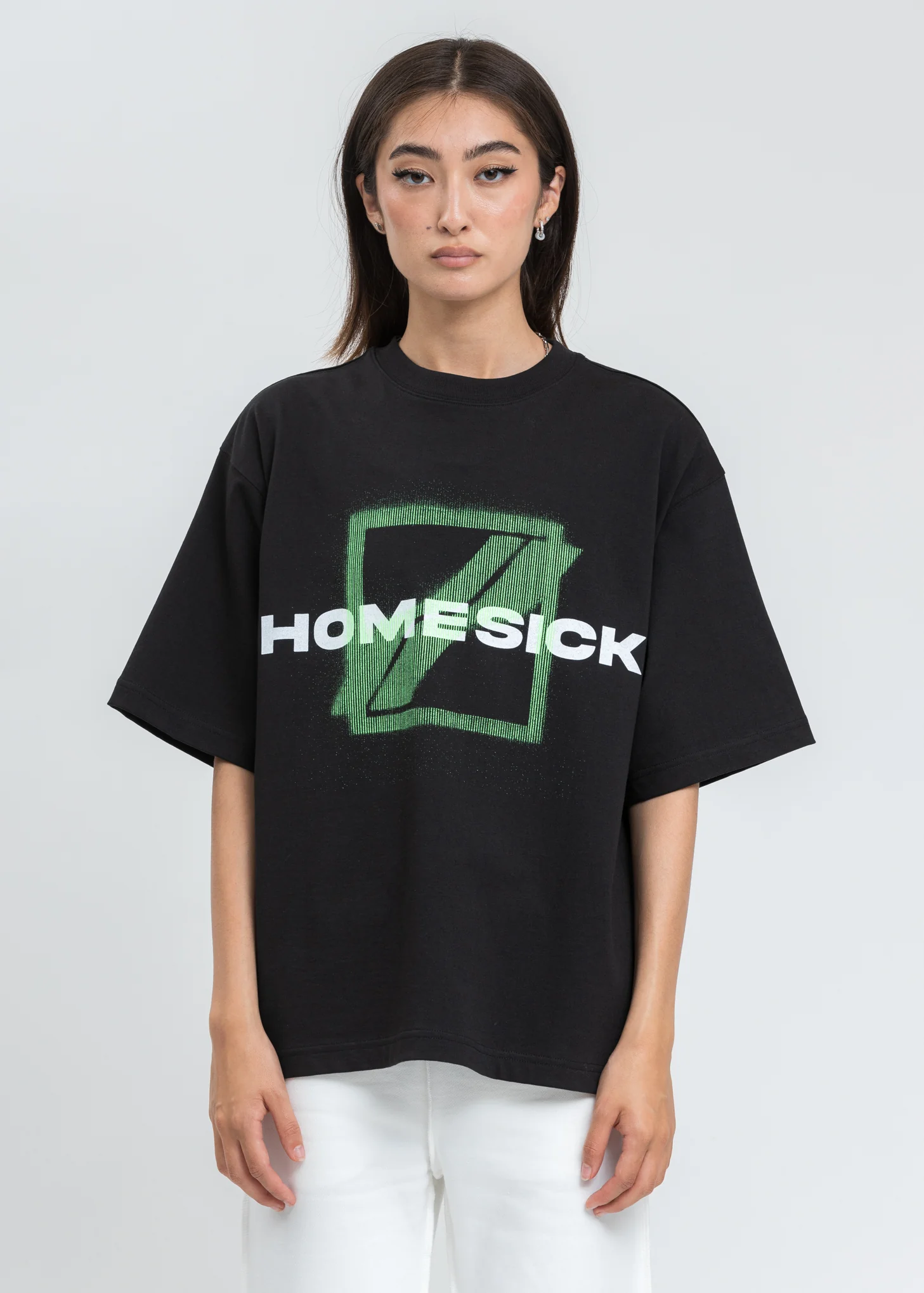 Black Homesick Big Logo T-Shirt