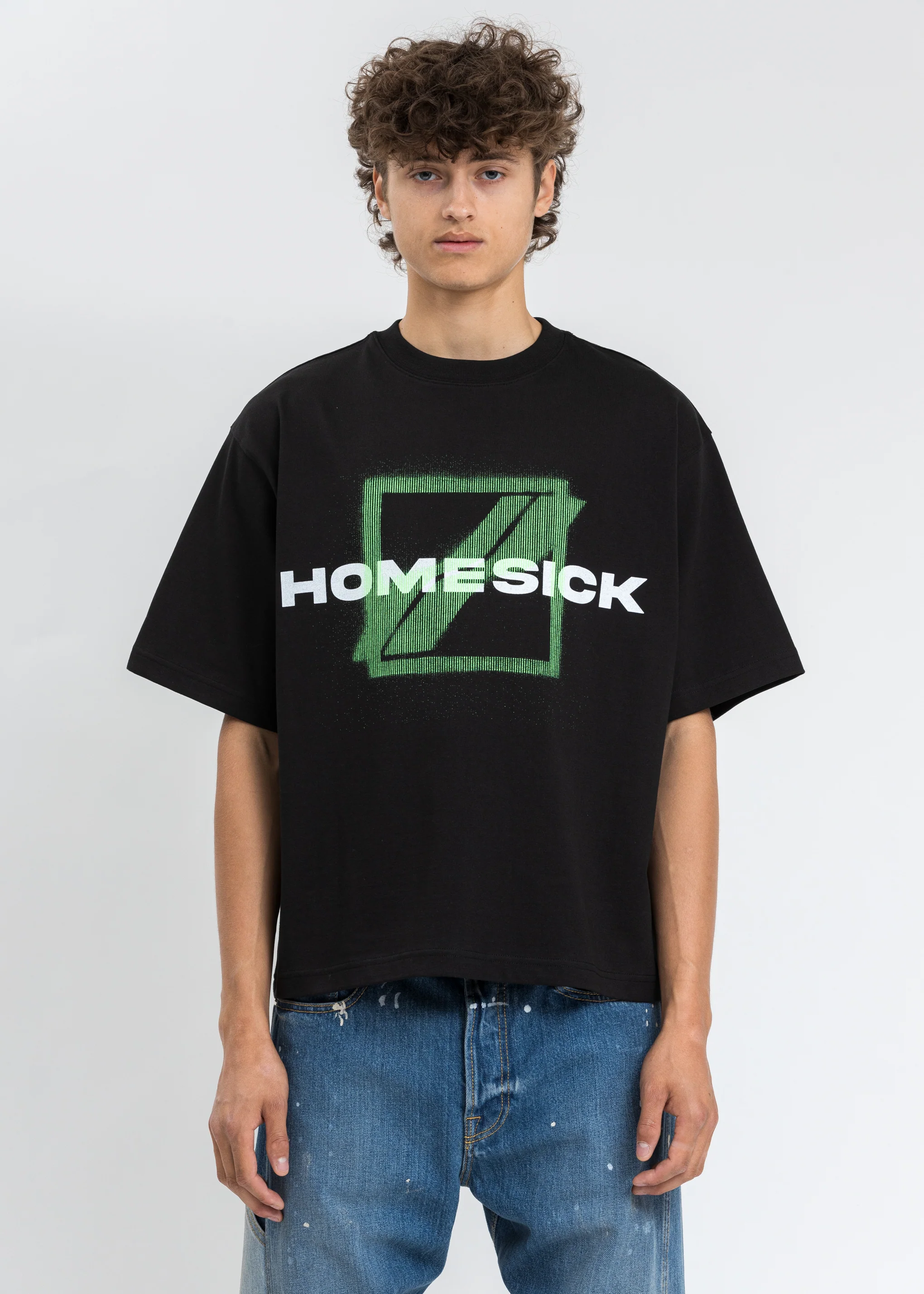 Black Homesick Big Logo T-Shirt