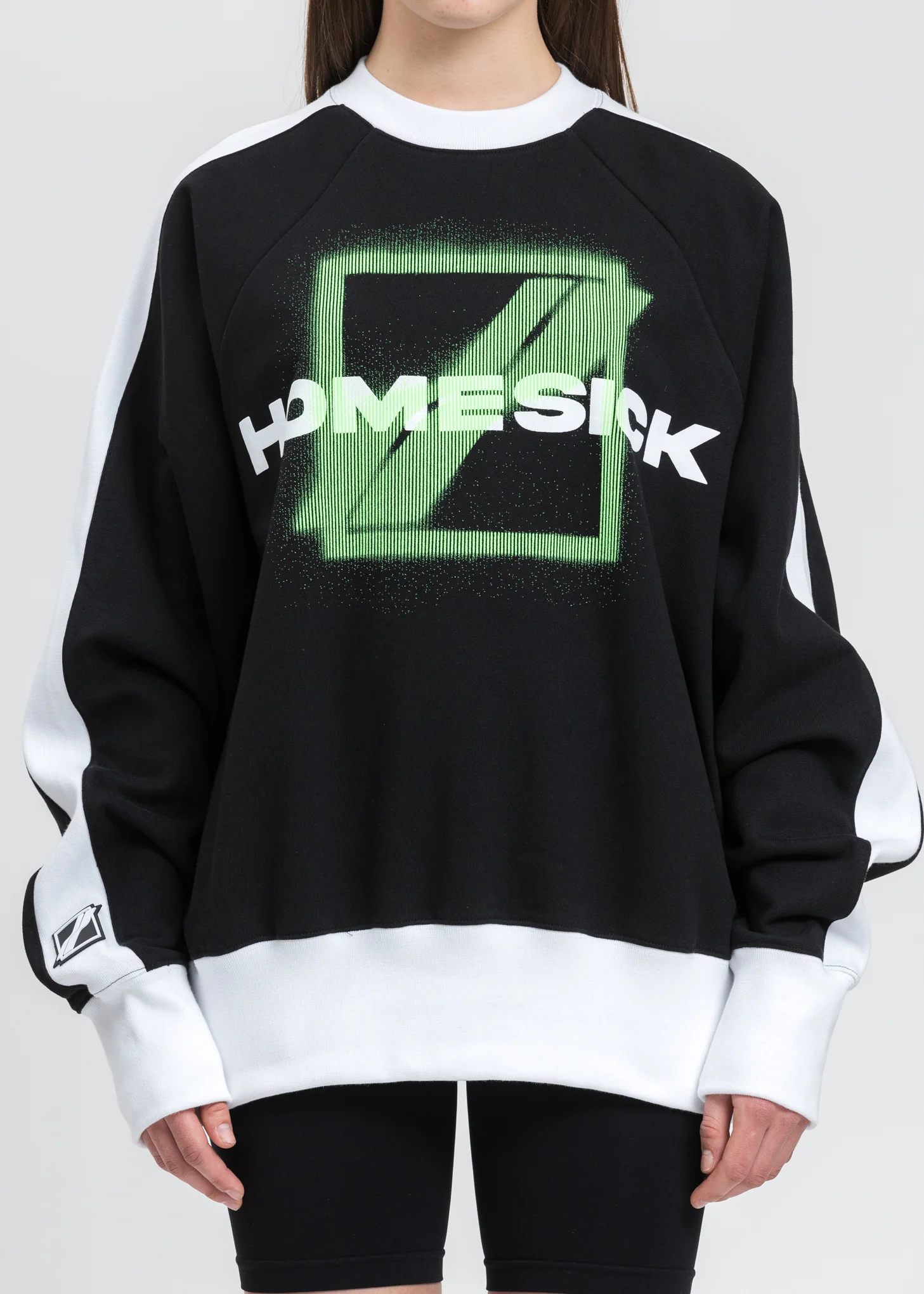 Black Homesick Raglan Sweater - Image 4