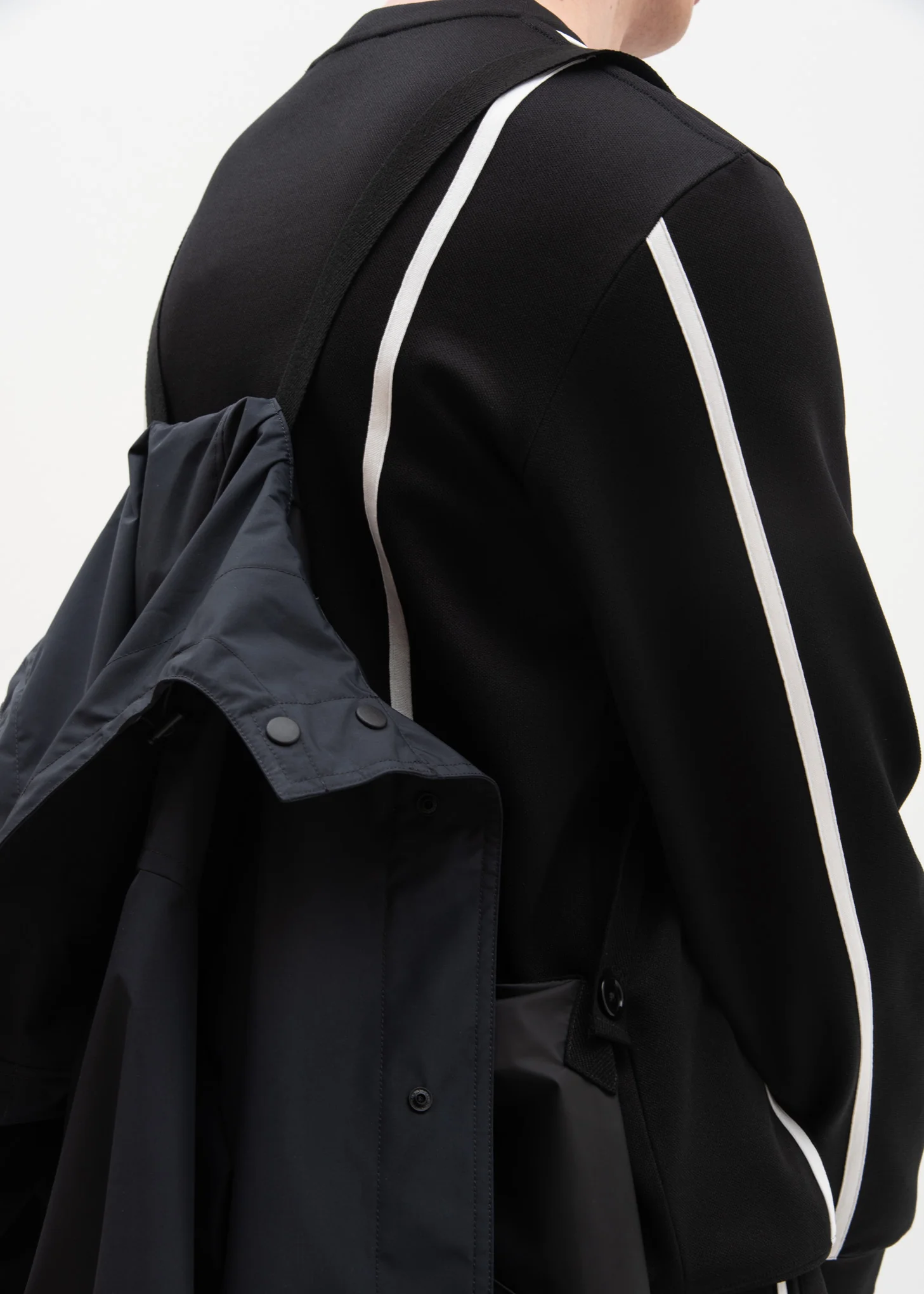 Black Hooded Raincoat (Special Project) - Image 8