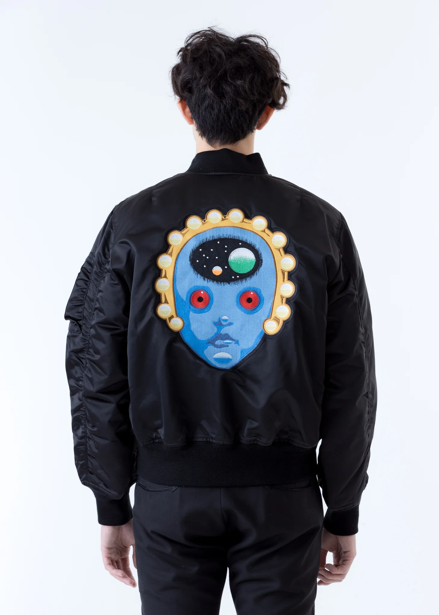 Black Horizon Draag Bomber Jacket - Image 2