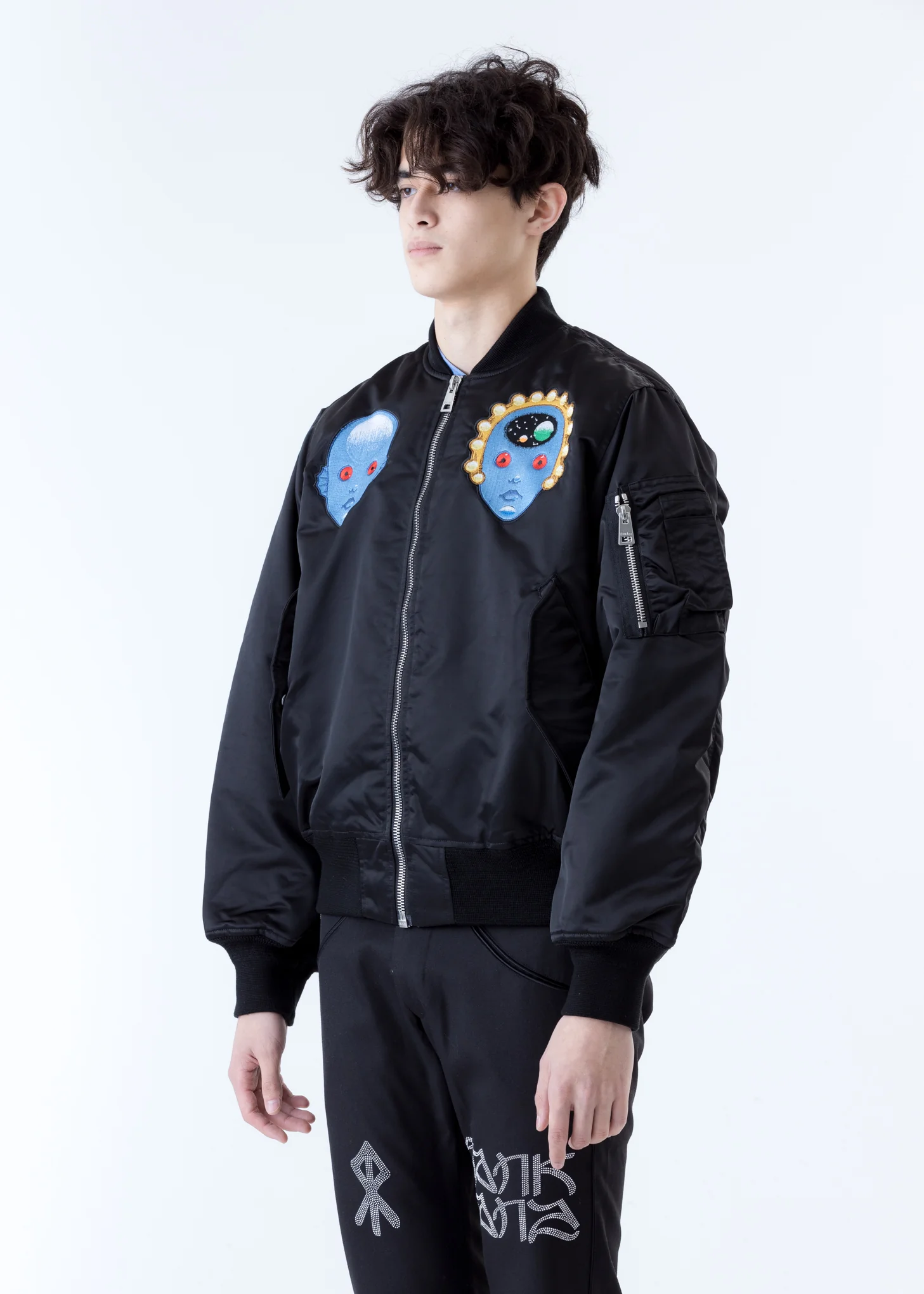 Black Horizon Draag Bomber Jacket - Image 3