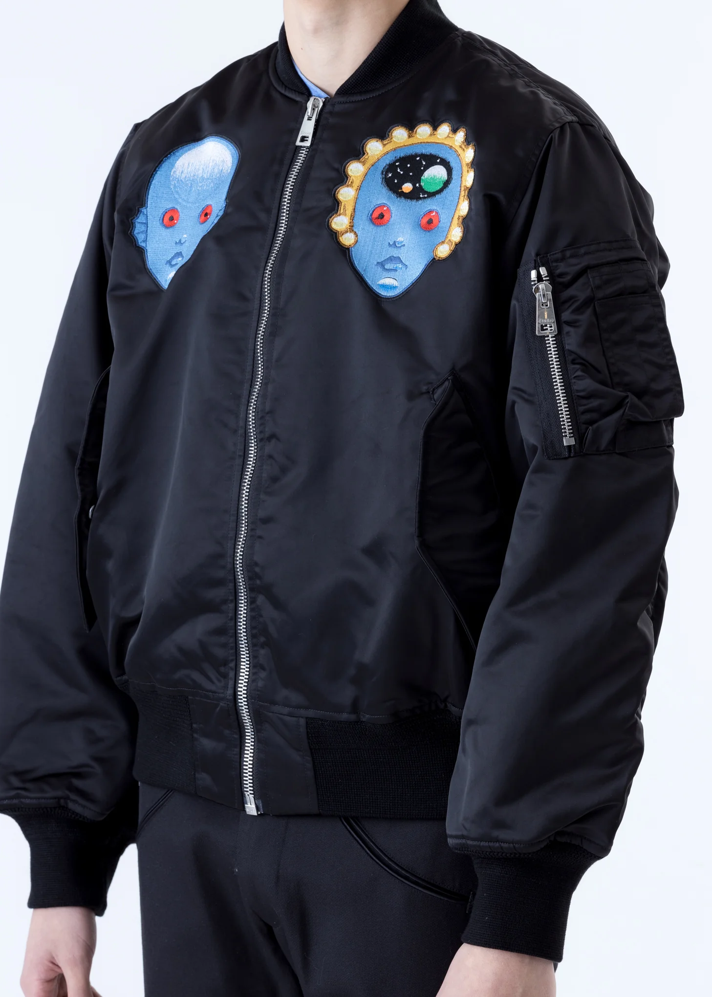 Black Horizon Draag Bomber Jacket - Image 4