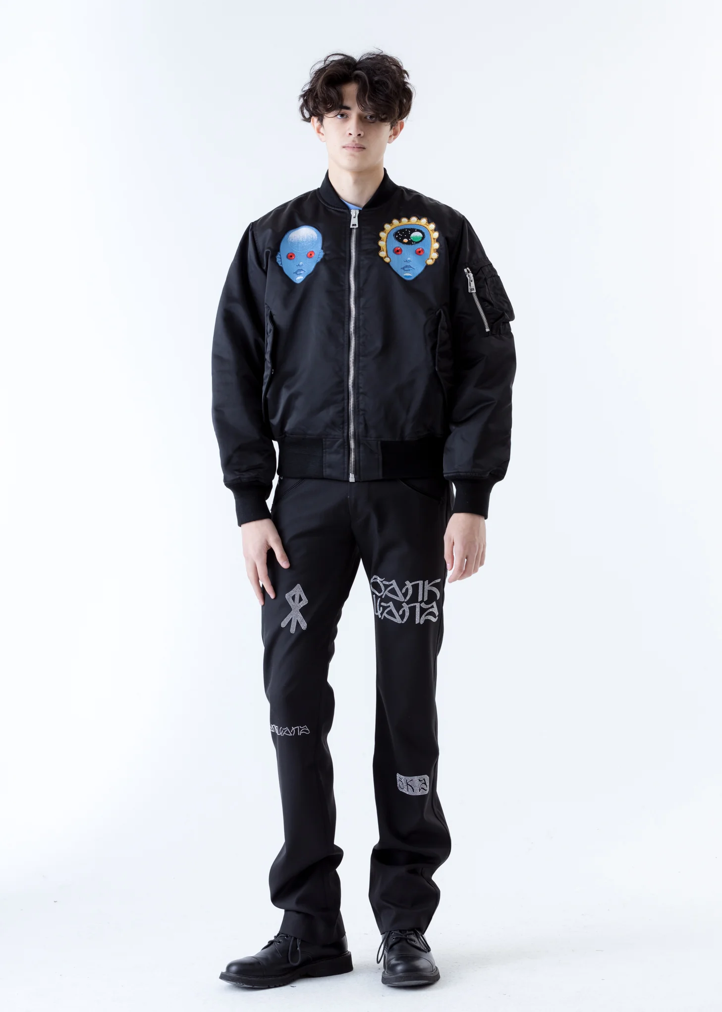 Black Horizon Draag Bomber Jacket - Image 7