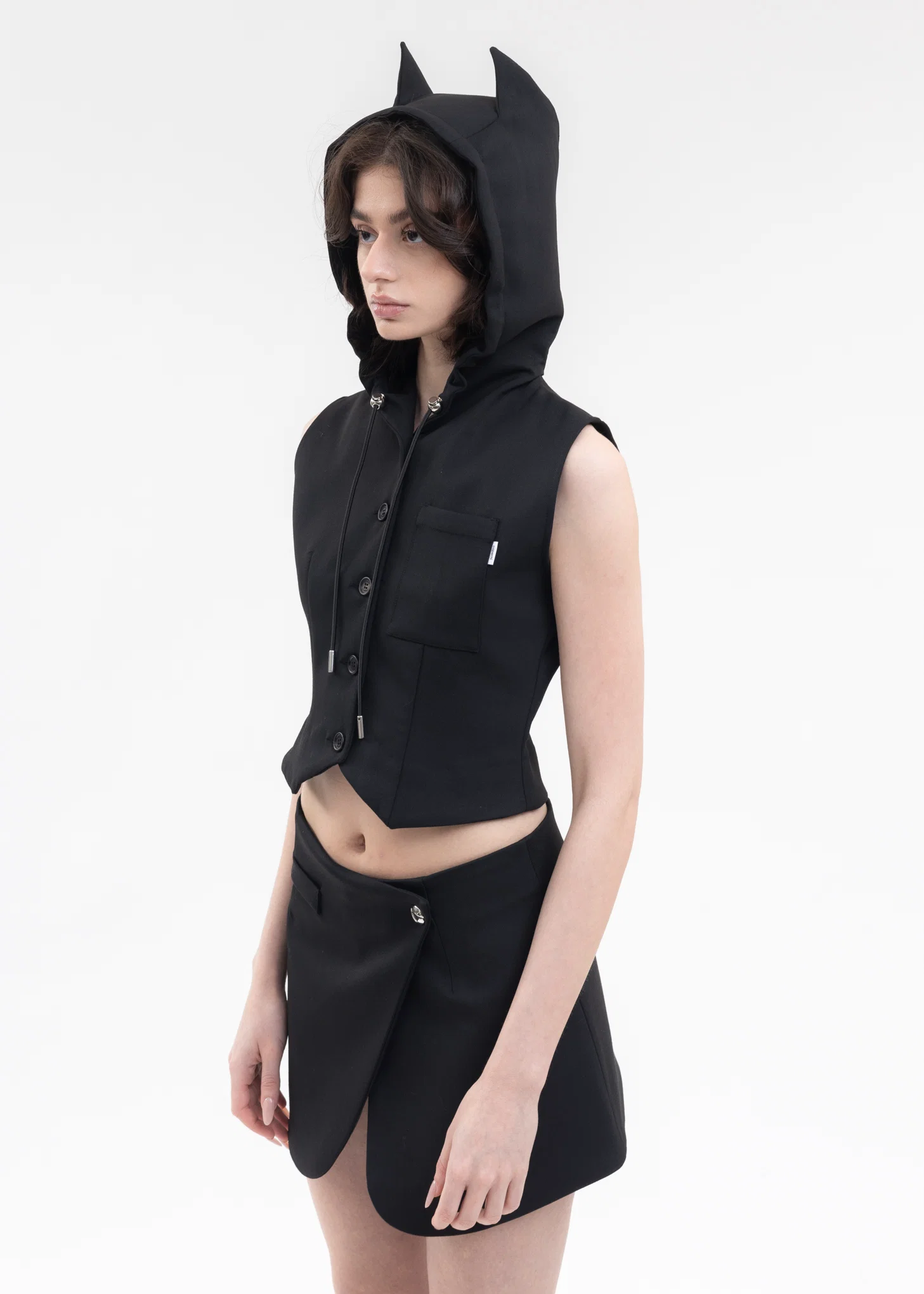 BLACK HORN TAILORED VEST - Image 3