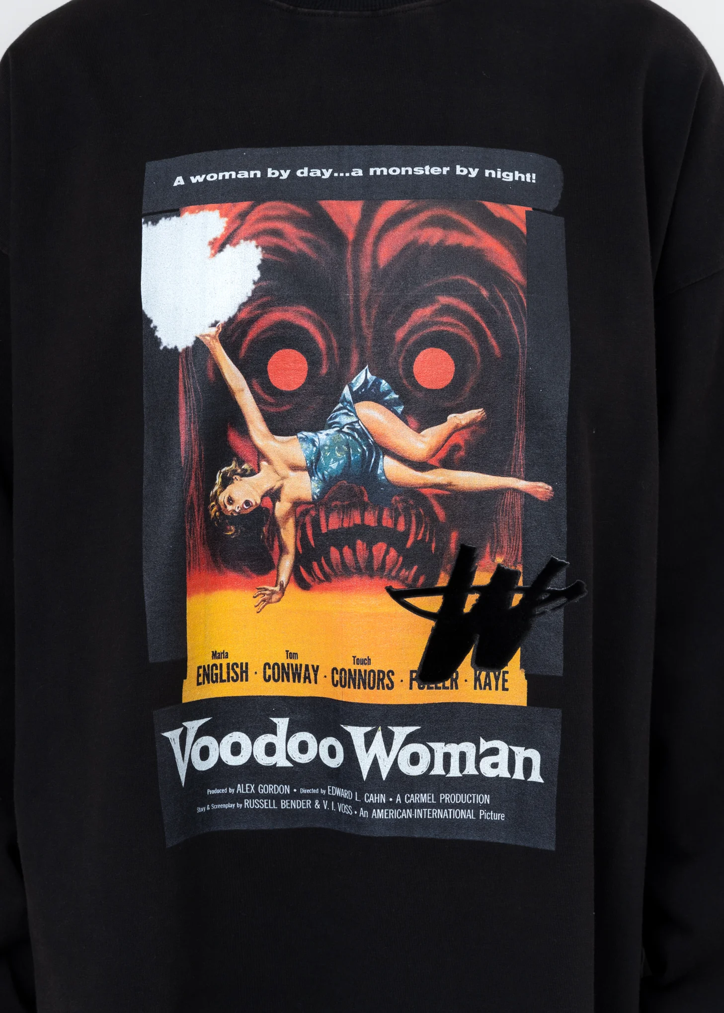 Black Horror Movie Long Sleeve - Image 4