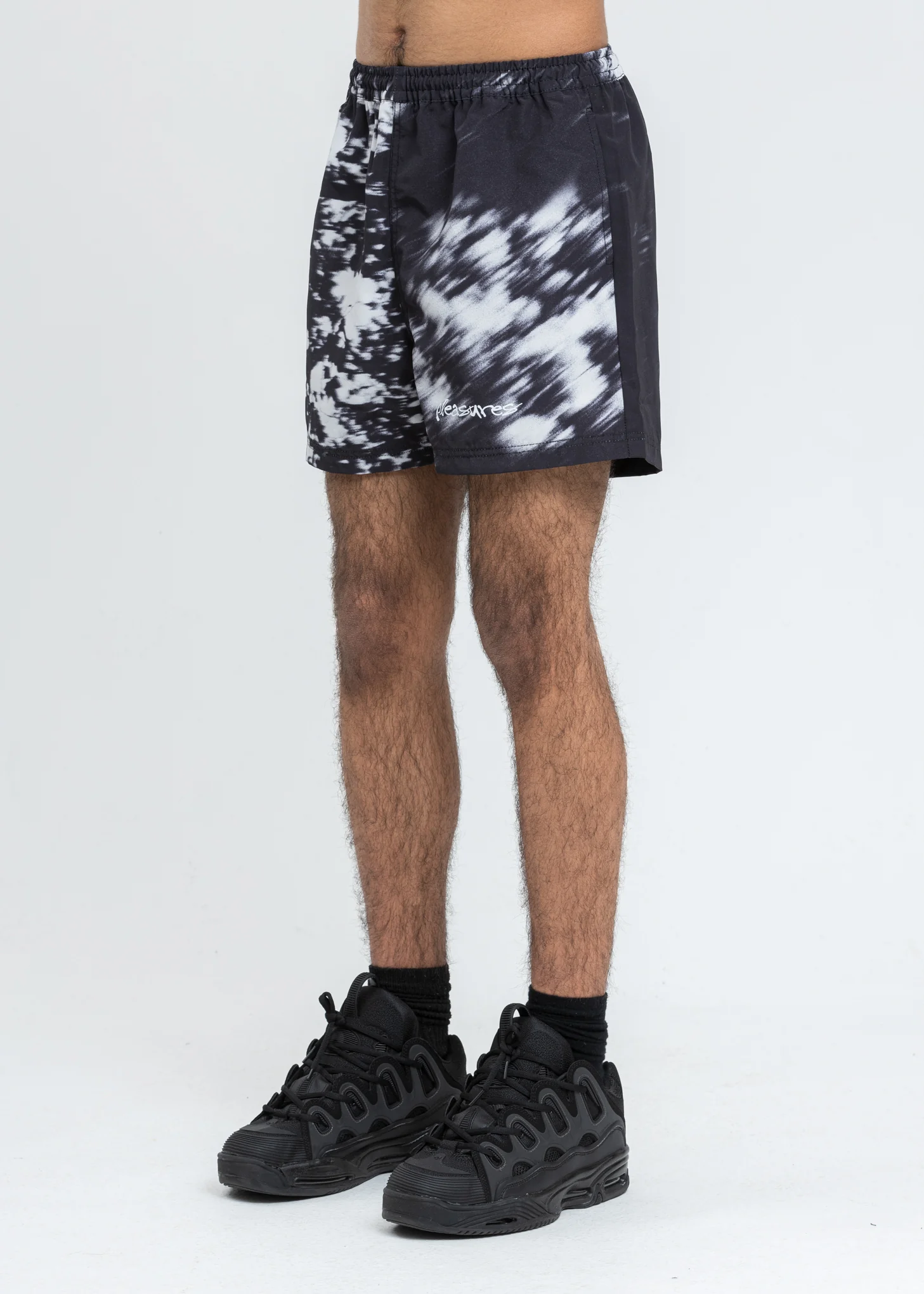 Black Hyde Nylon Shorts - Image 2