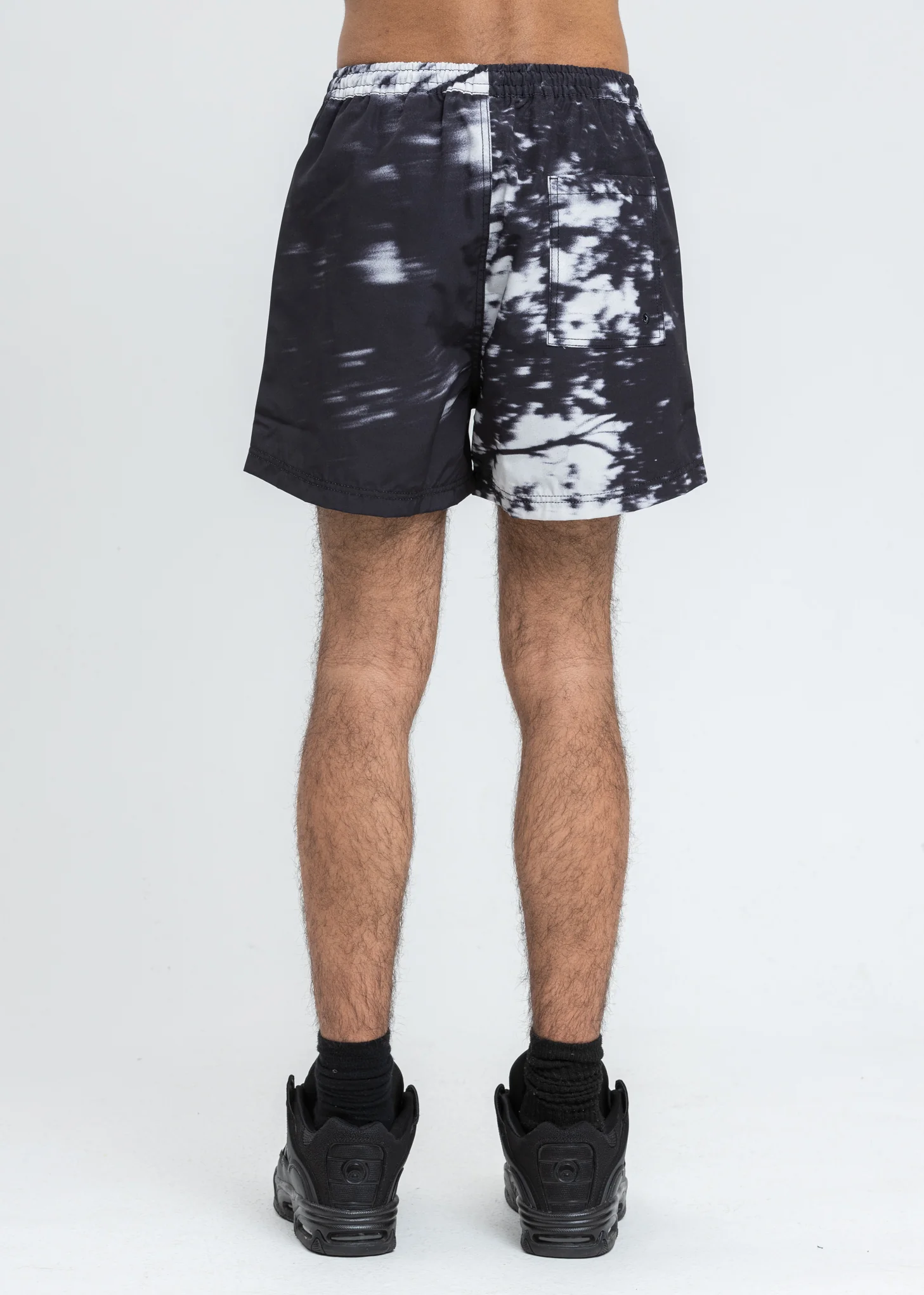 Black Hyde Nylon Shorts - Image 3