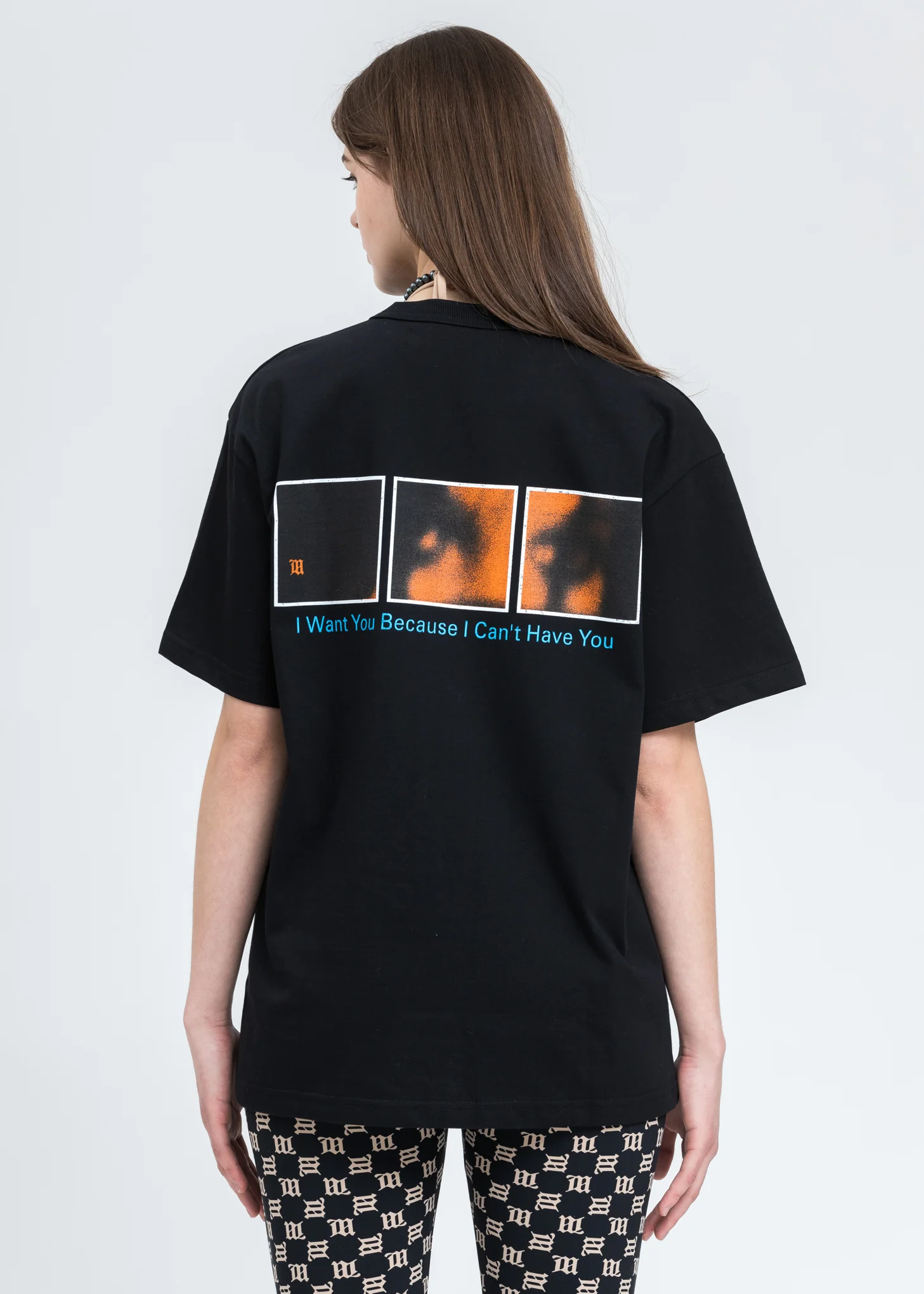 Black I WANT YOU T-Shirt - Image 2