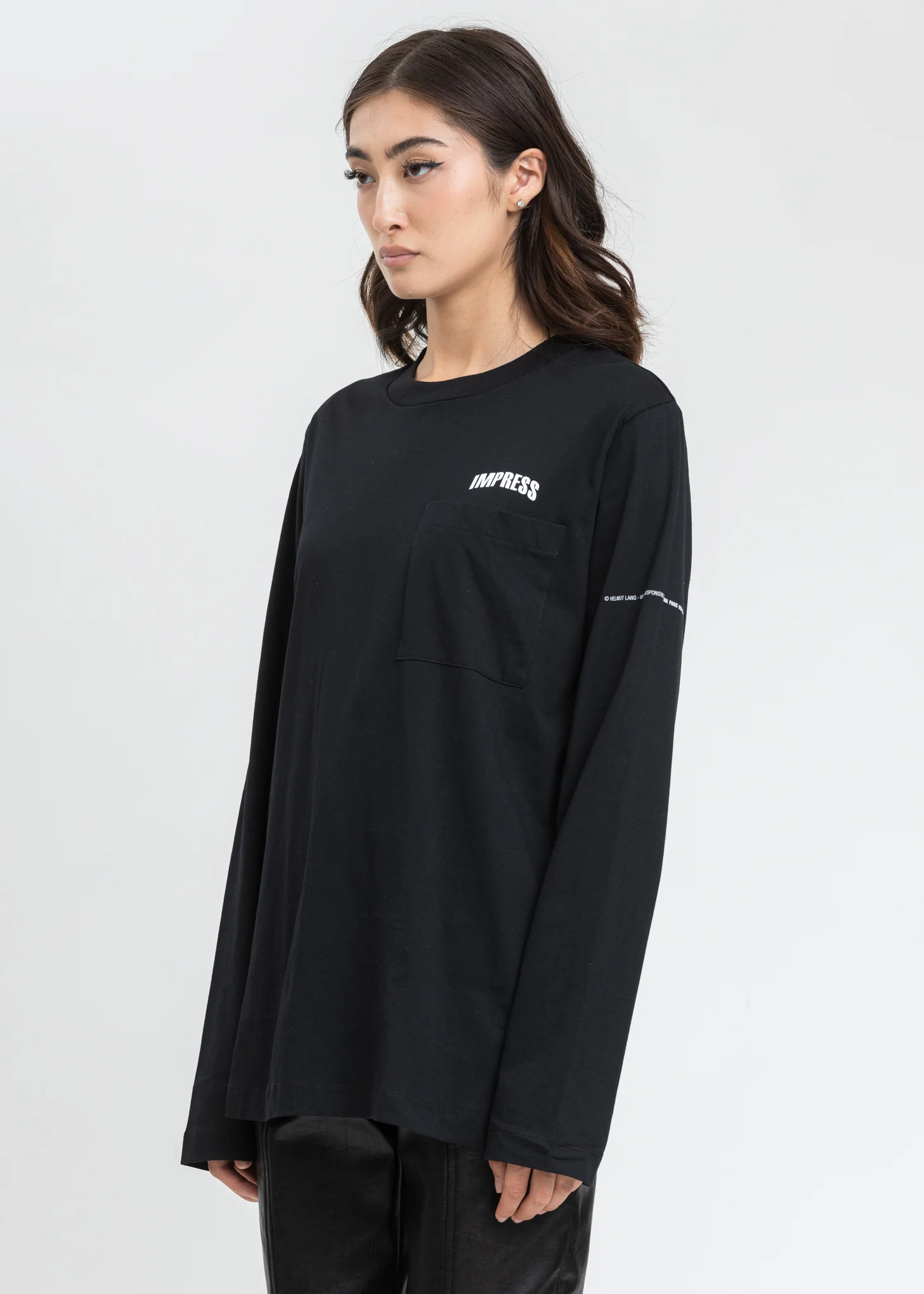 Black Impress Long Sleeve - Image 3
