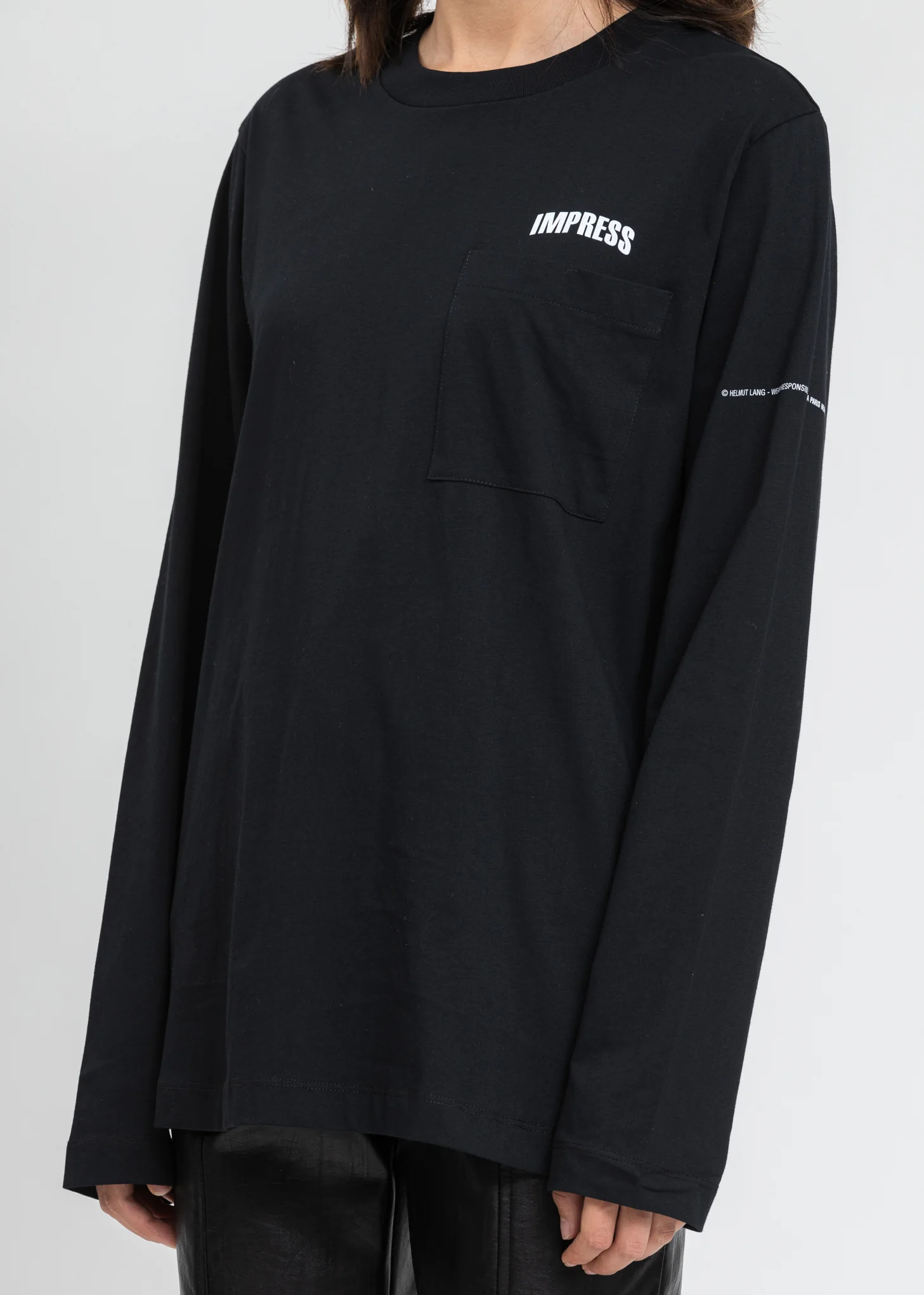 Black Impress Long Sleeve - Image 5