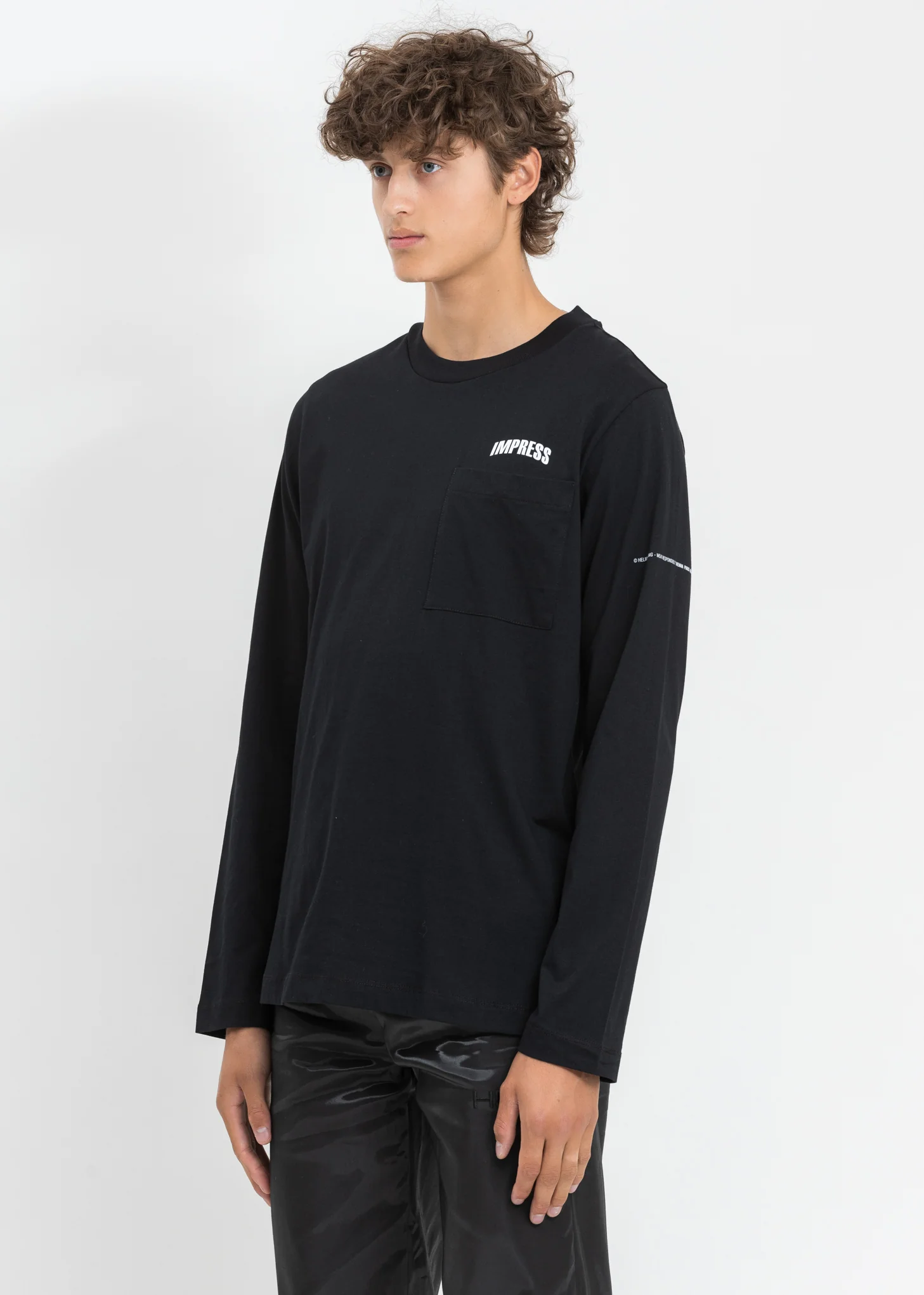 Black Impress Long Sleeve - Image 3