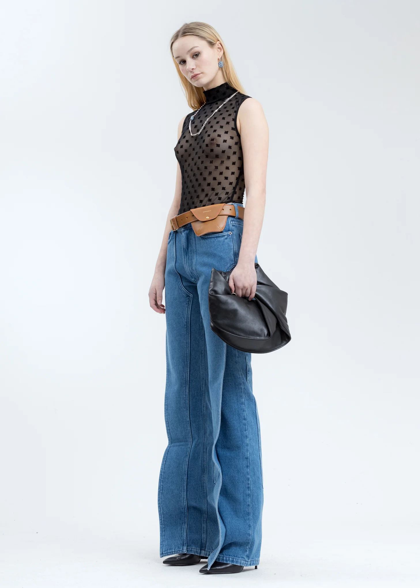 Black Infinity Mini Bag - Image 6