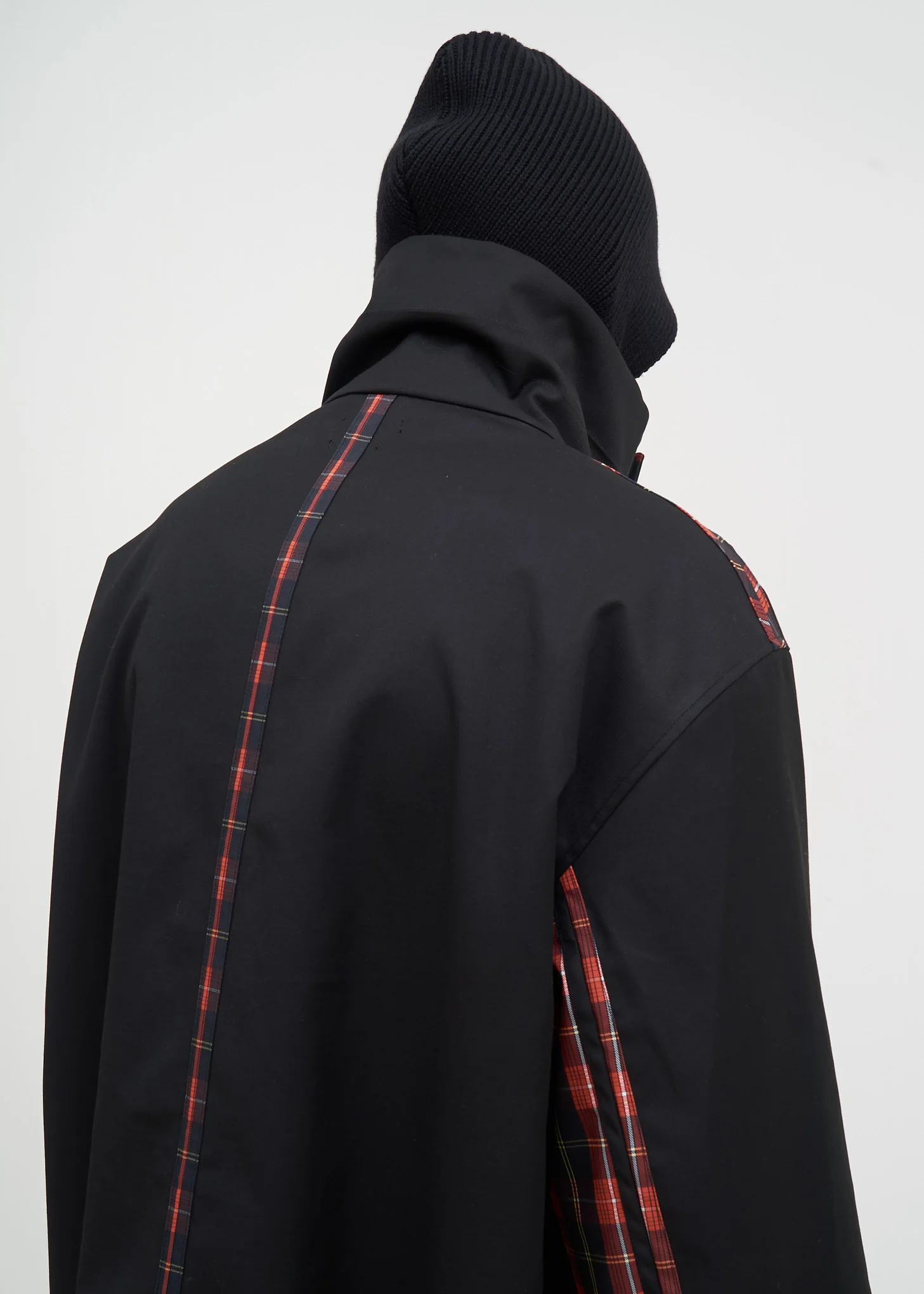 Black Ivan Oversized Car Coat - Image 5