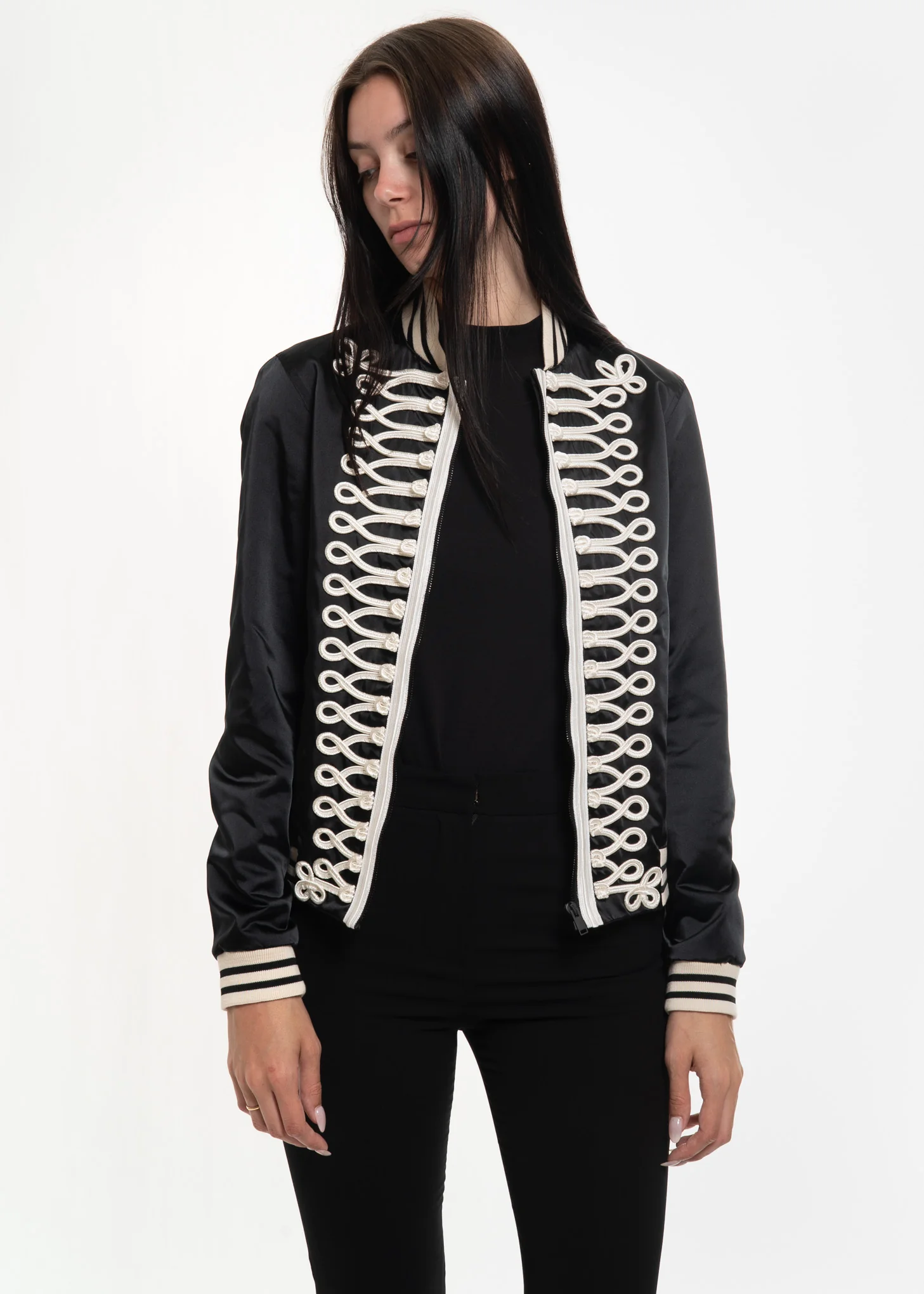 Black Jackson Teddy Jacket