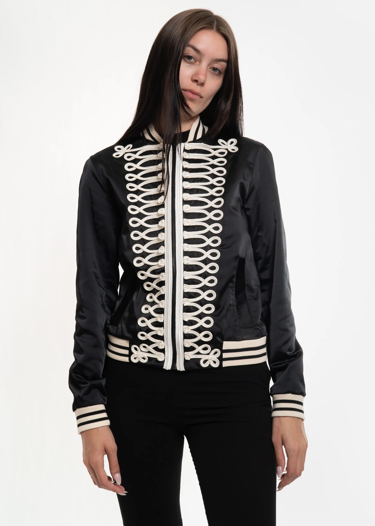 Black Jackson Teddy Jacket - Image 4