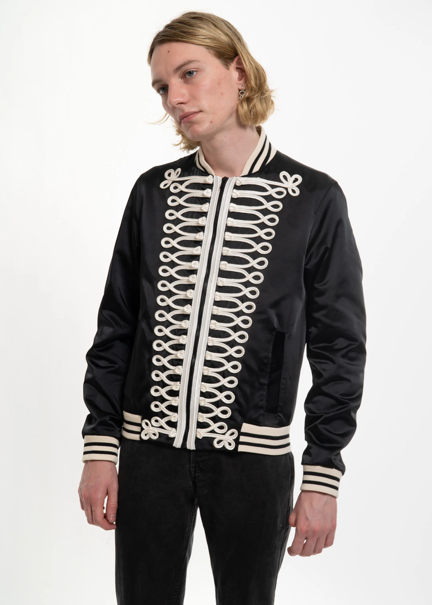 Black Jackson Teddy Jacket