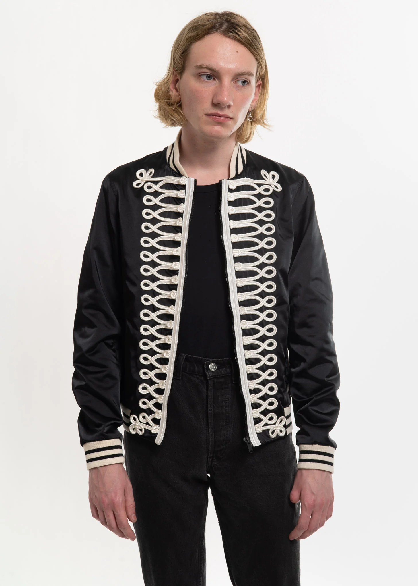 Black Jackson Teddy Jacket - Image 3