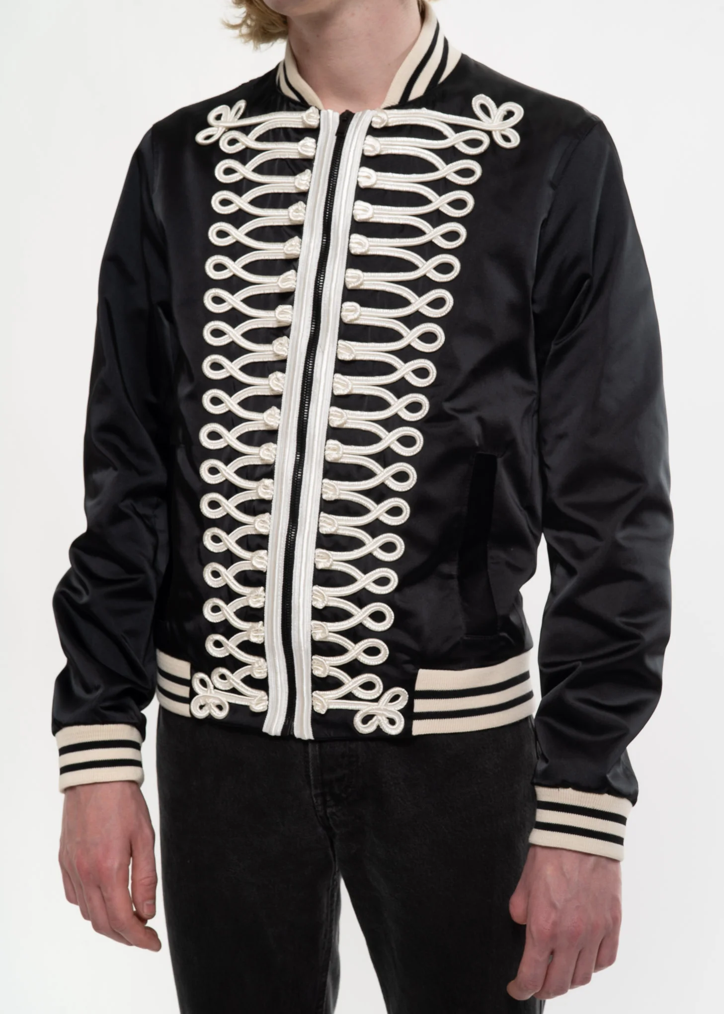 Black Jackson Teddy Jacket - Image 6