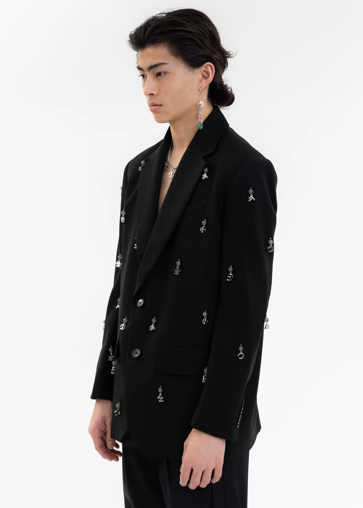 BLACK JADE STONE ''FCW'' LOGO BLAZER - Image 2