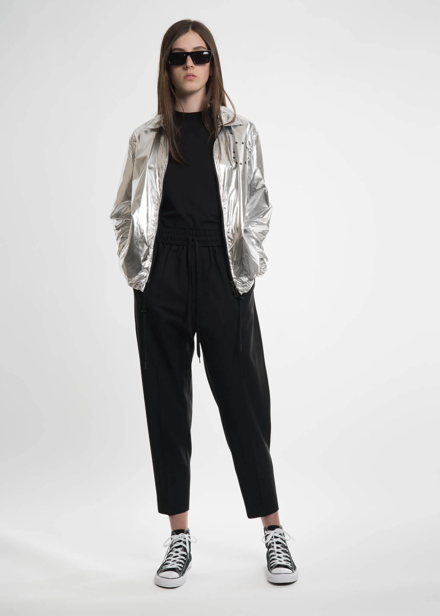 Black Jalousie Trousers - Image 6