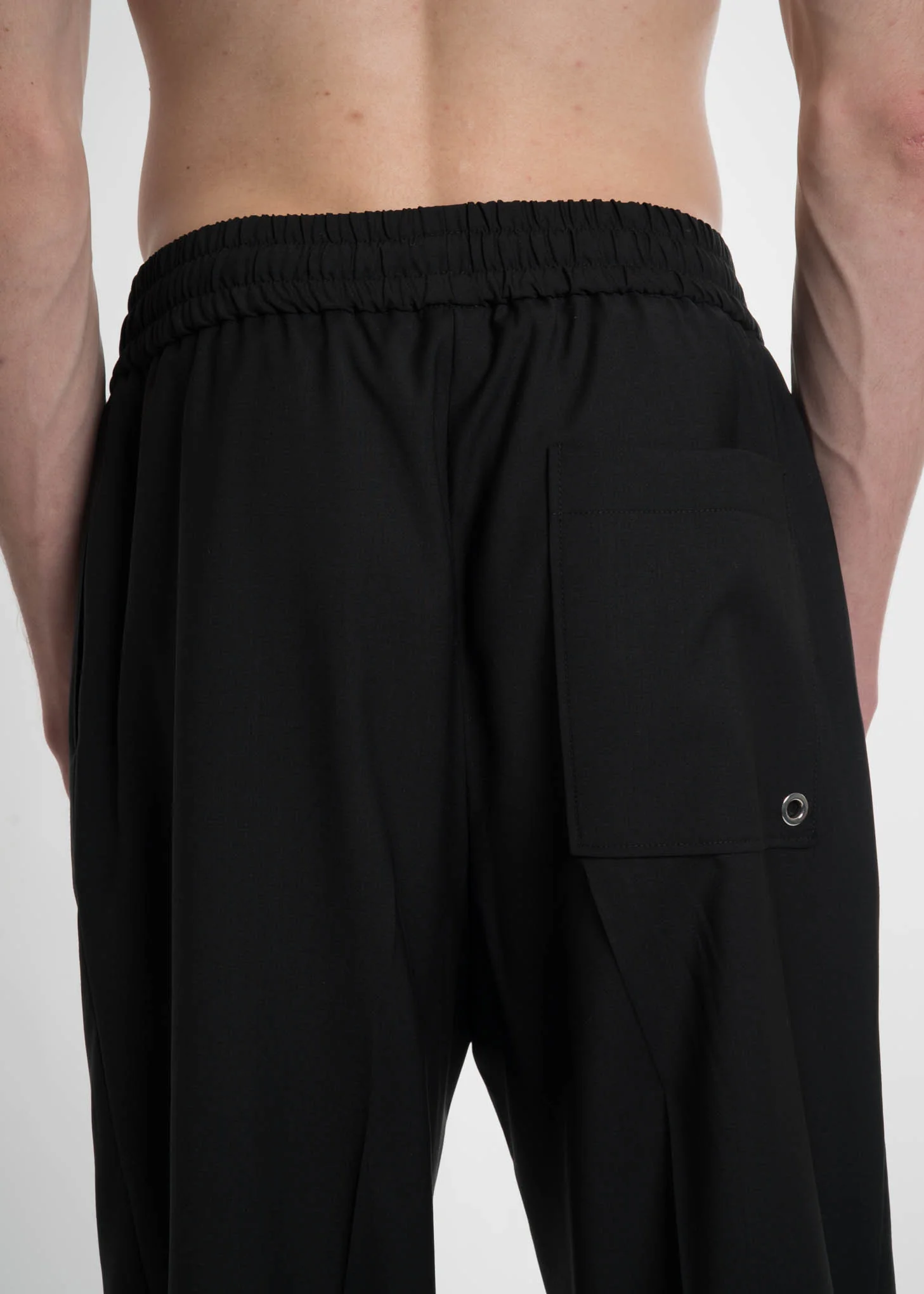 Black Jalousie Trousers - Image 5