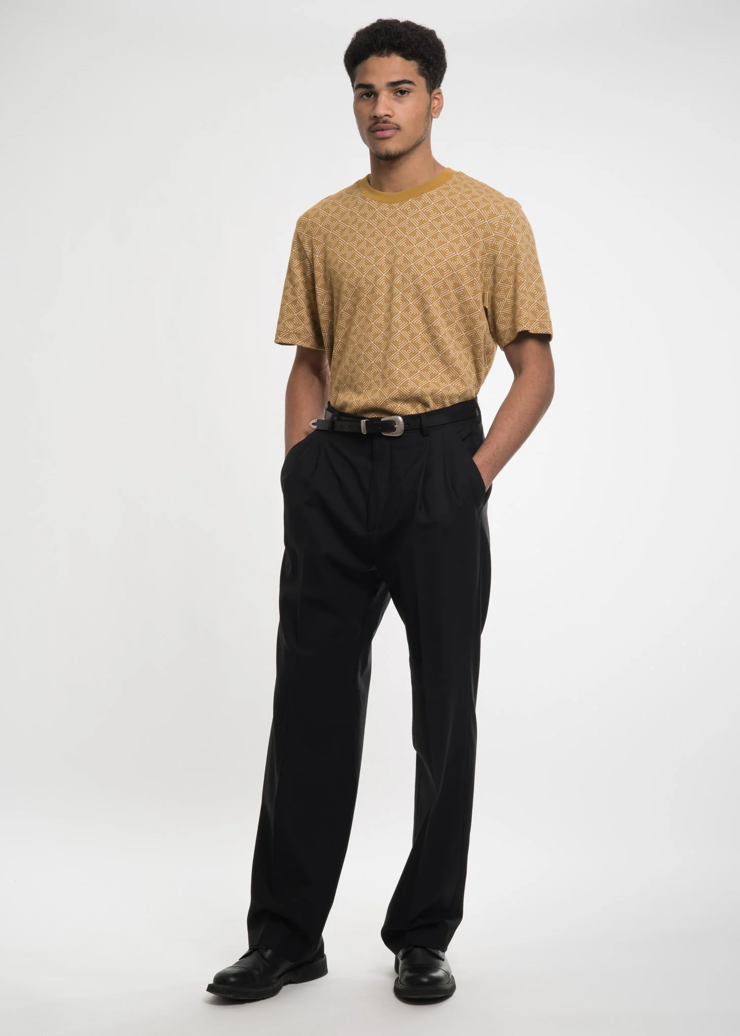 Black Jay Pleated Trousers - Image 7