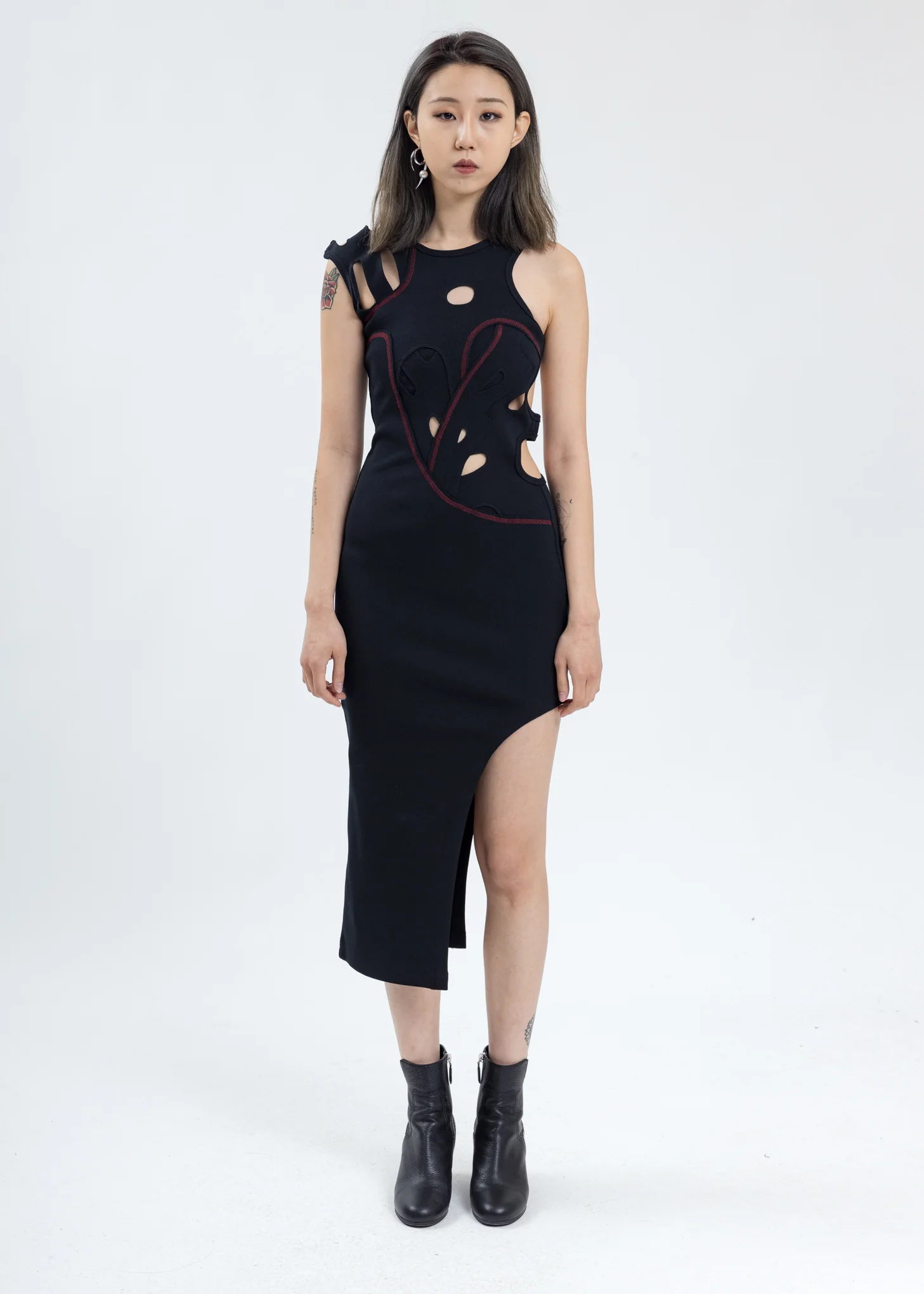 Black Jersey FCW Dress