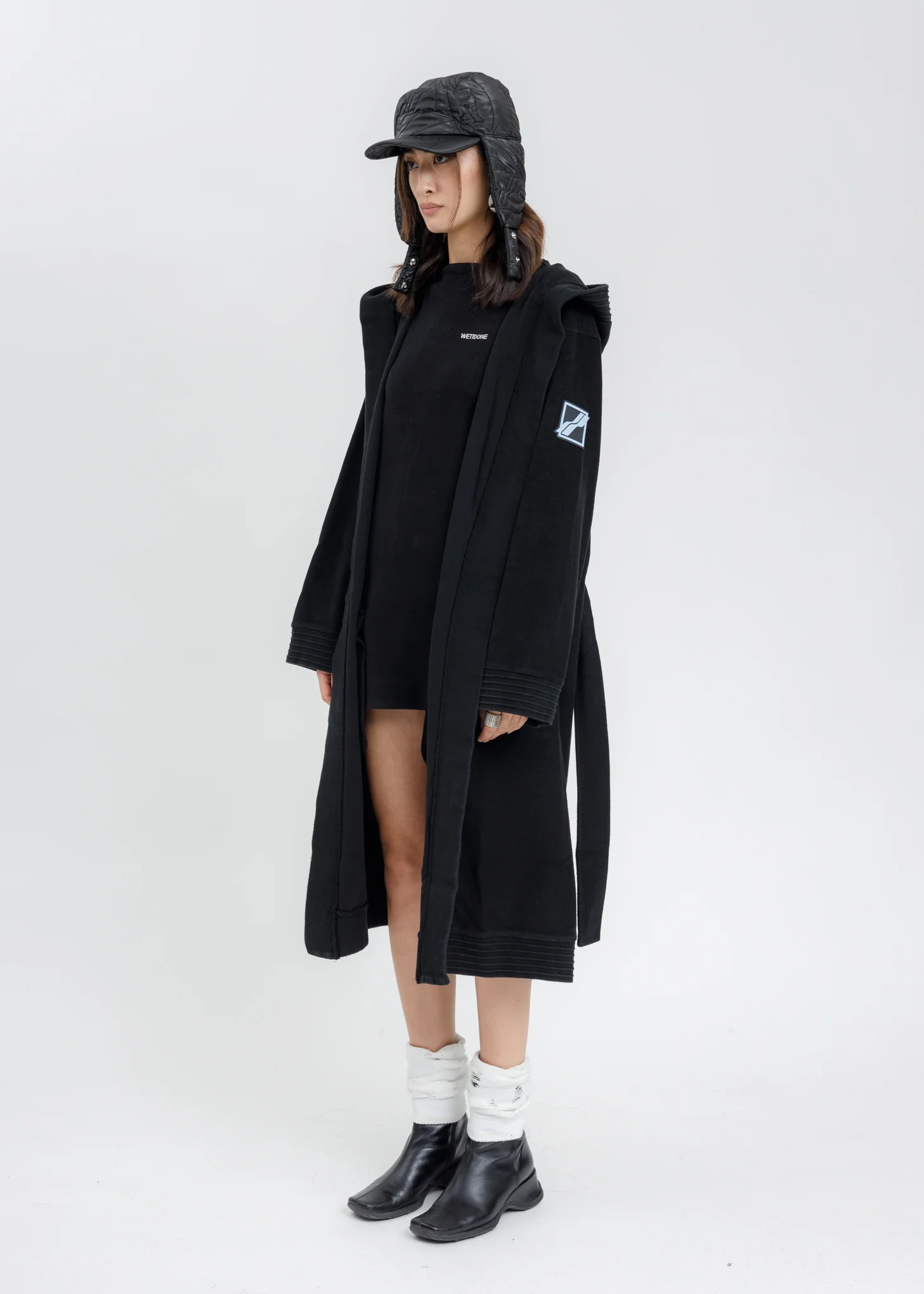 Black Jersey Gown - Image 4