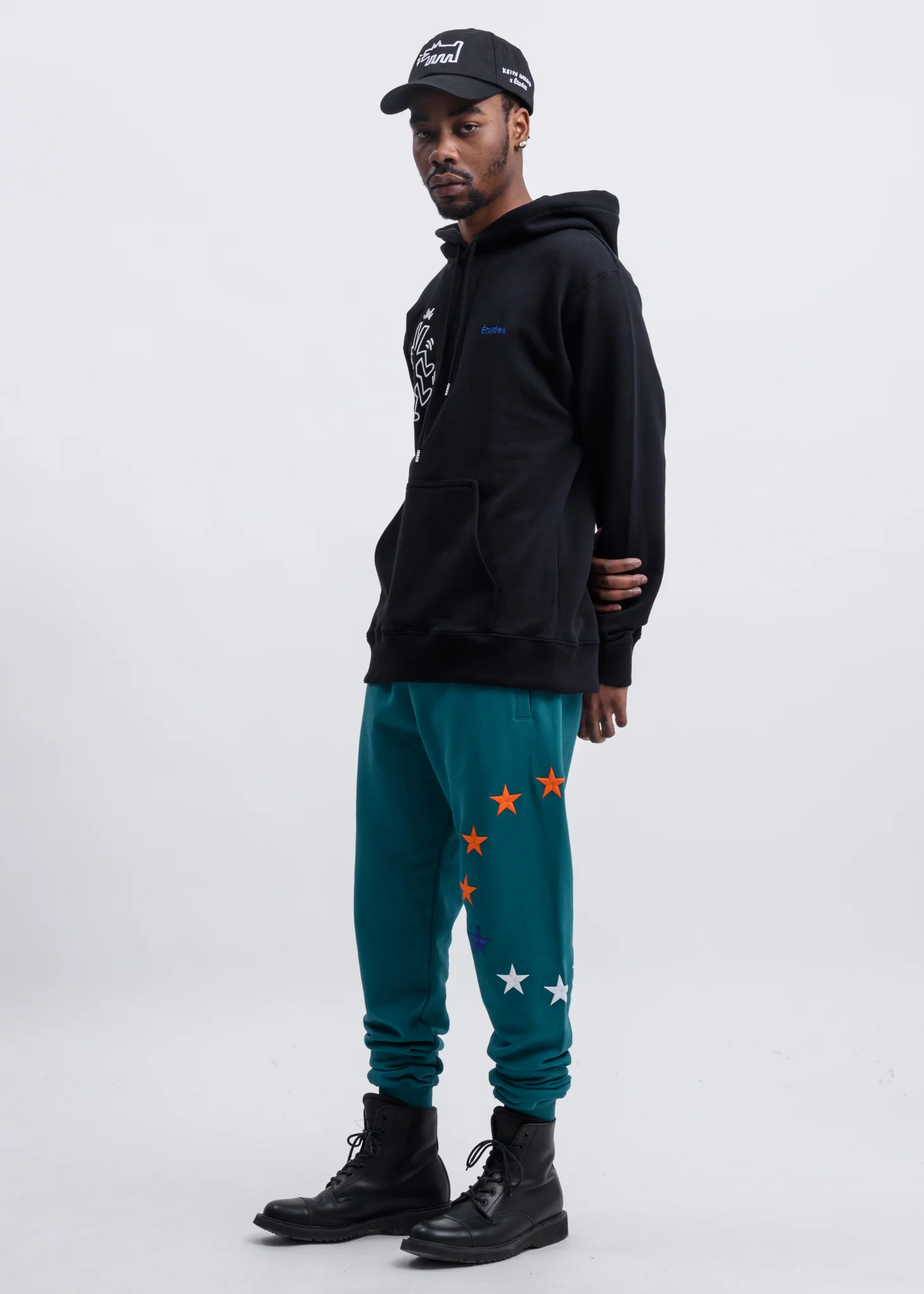 Black Keith Haring Edition Hoodie - Image 5