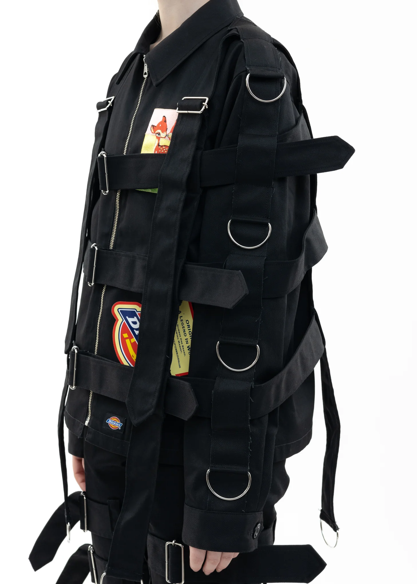 Black KIDILL × Dickies Chaos Bondage Jacket - Image 2